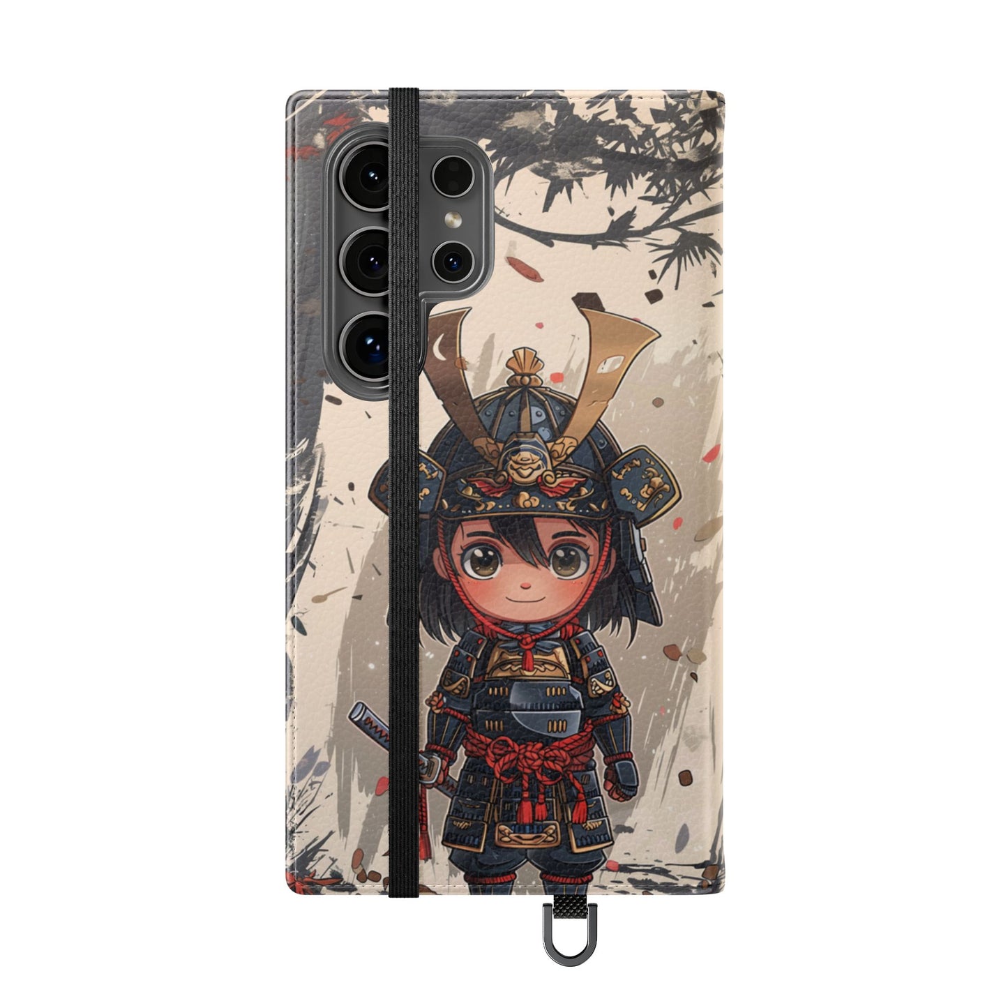 Chibi Samurai - Wallet Flip Case