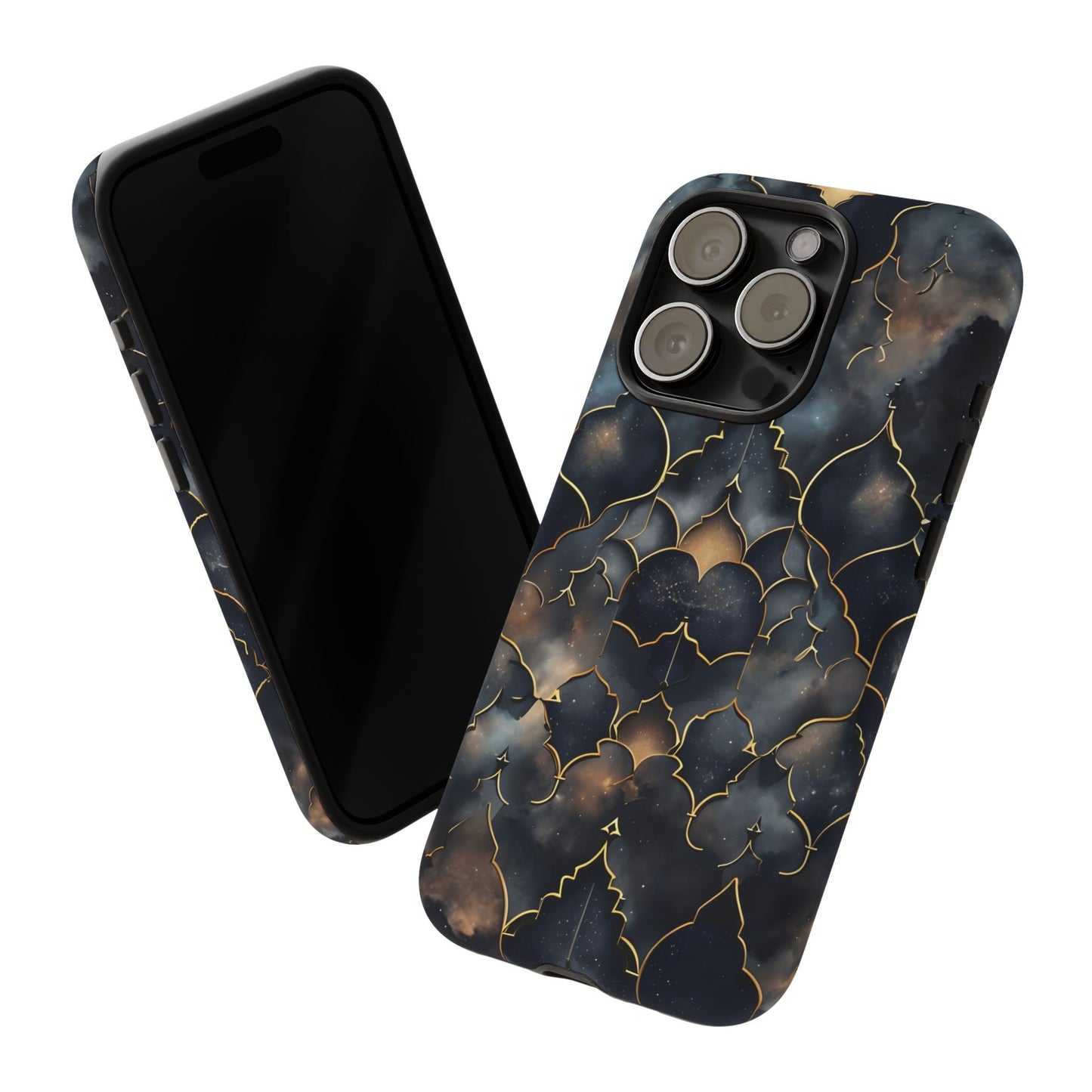 Celestial Mosaic: Cosmic Elegance Phone Case - iPhone, Google Pixel, Samsung Galaxy