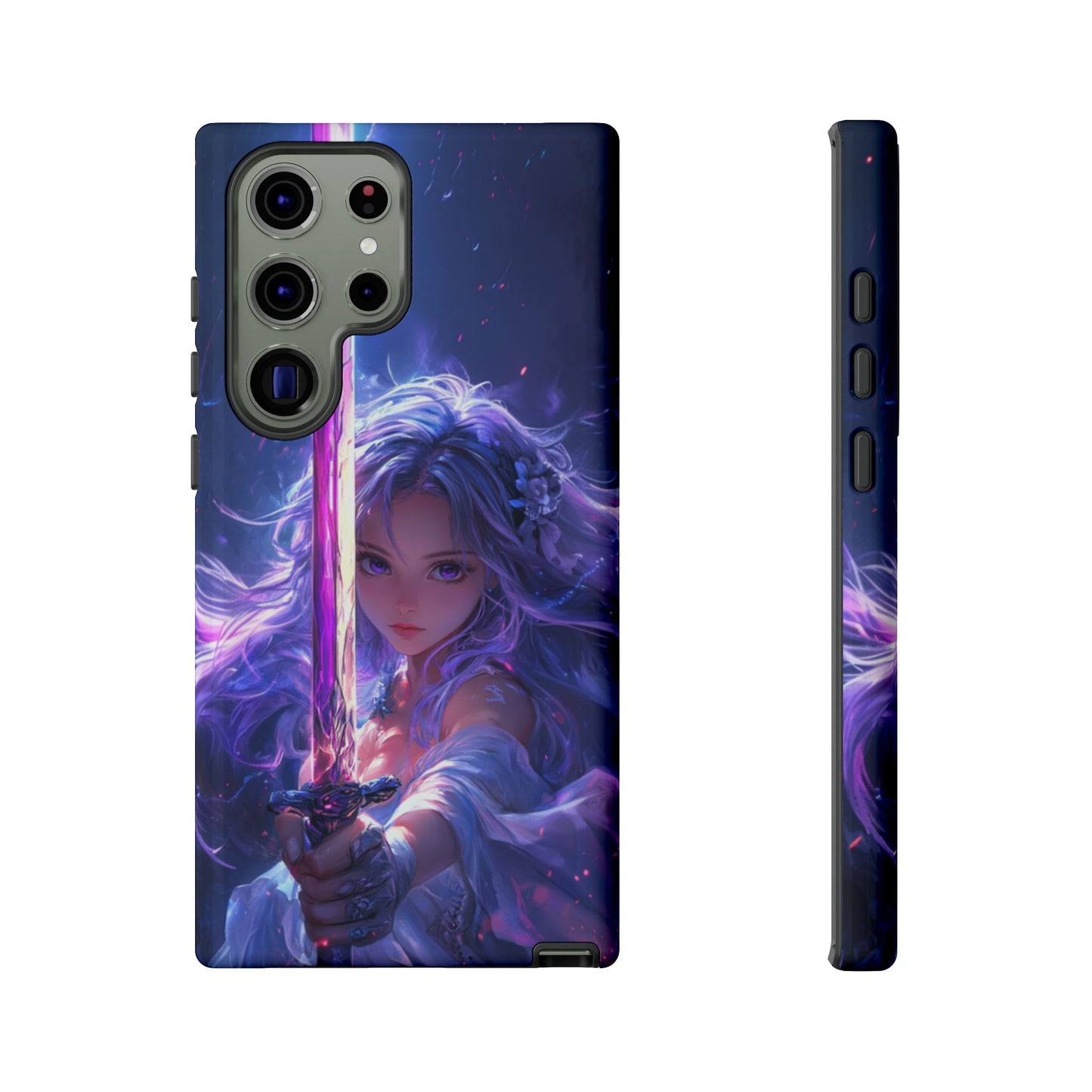 Violet Blade Warrior – Tough Samsung Galaxy Case