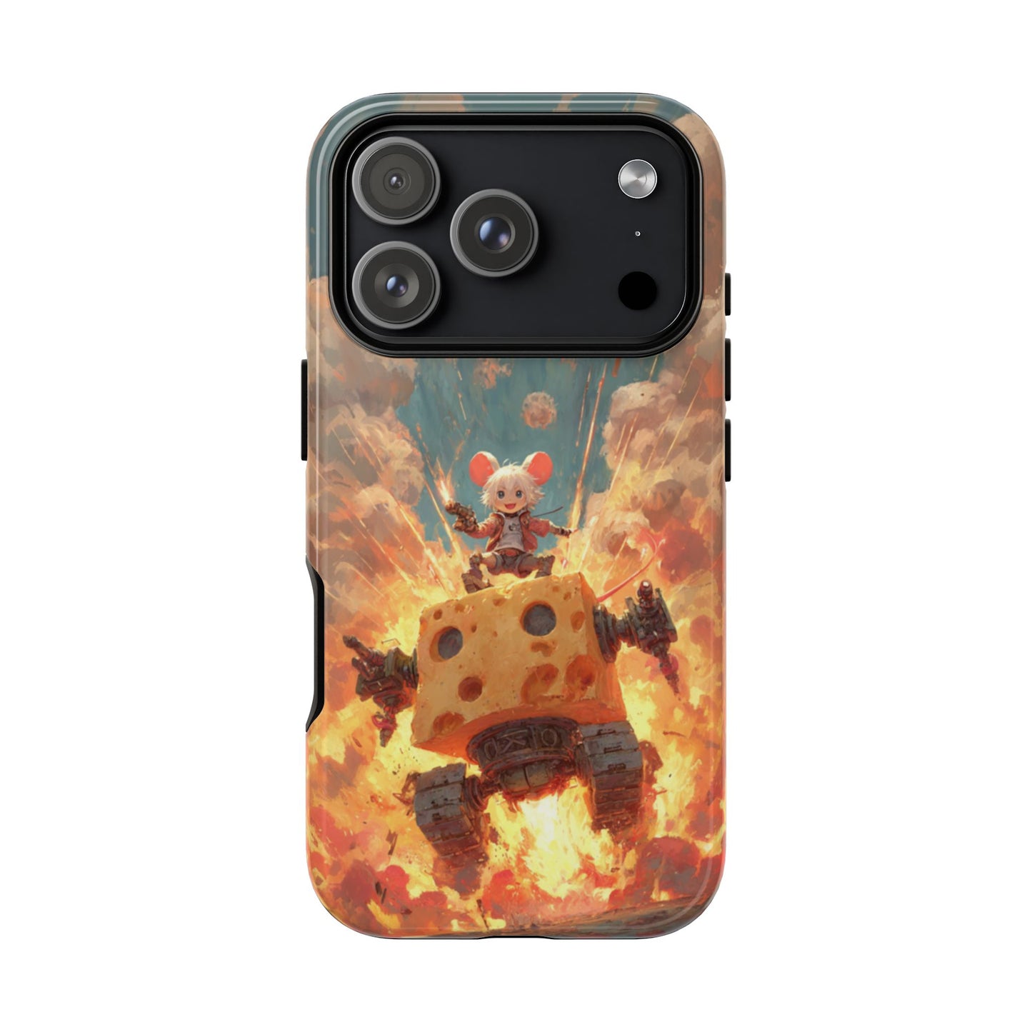 Battle Tank Mouse - Tough iPhone Case