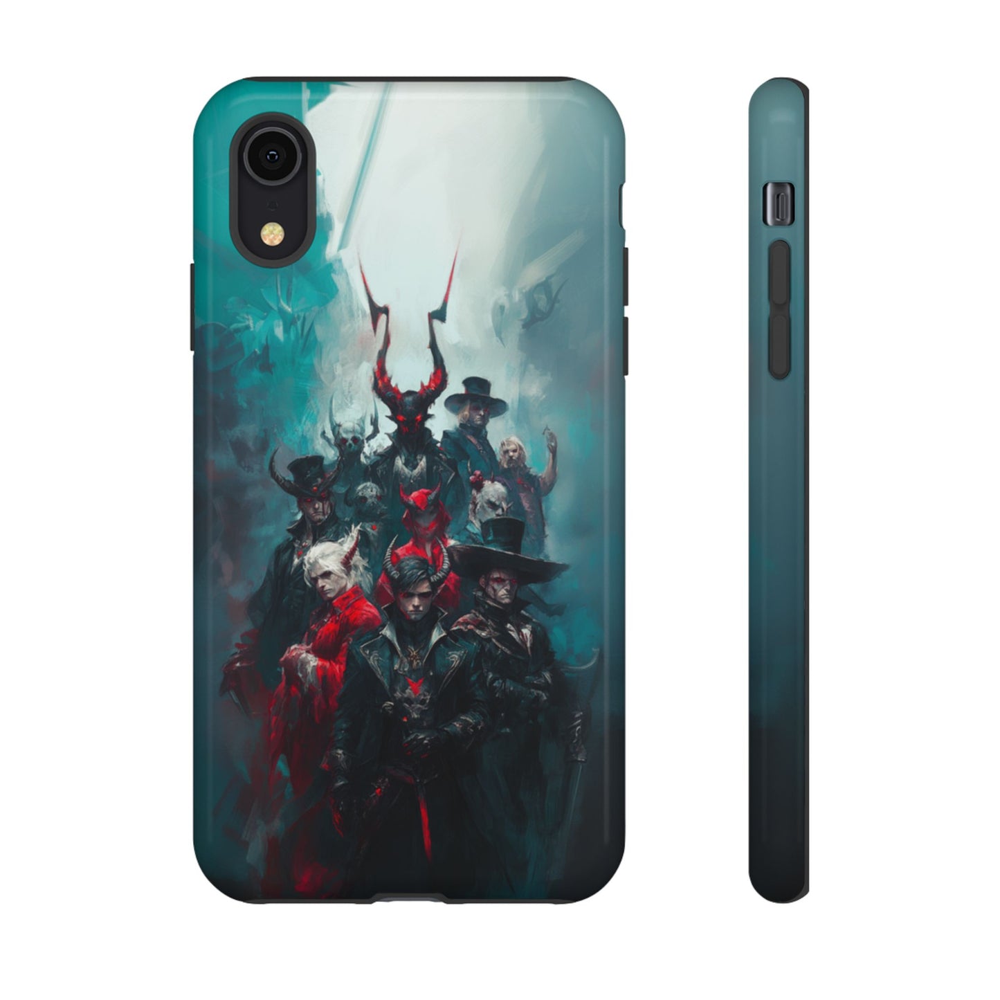 Dark Fantasy Demon Hunters - Tough iPhone Case