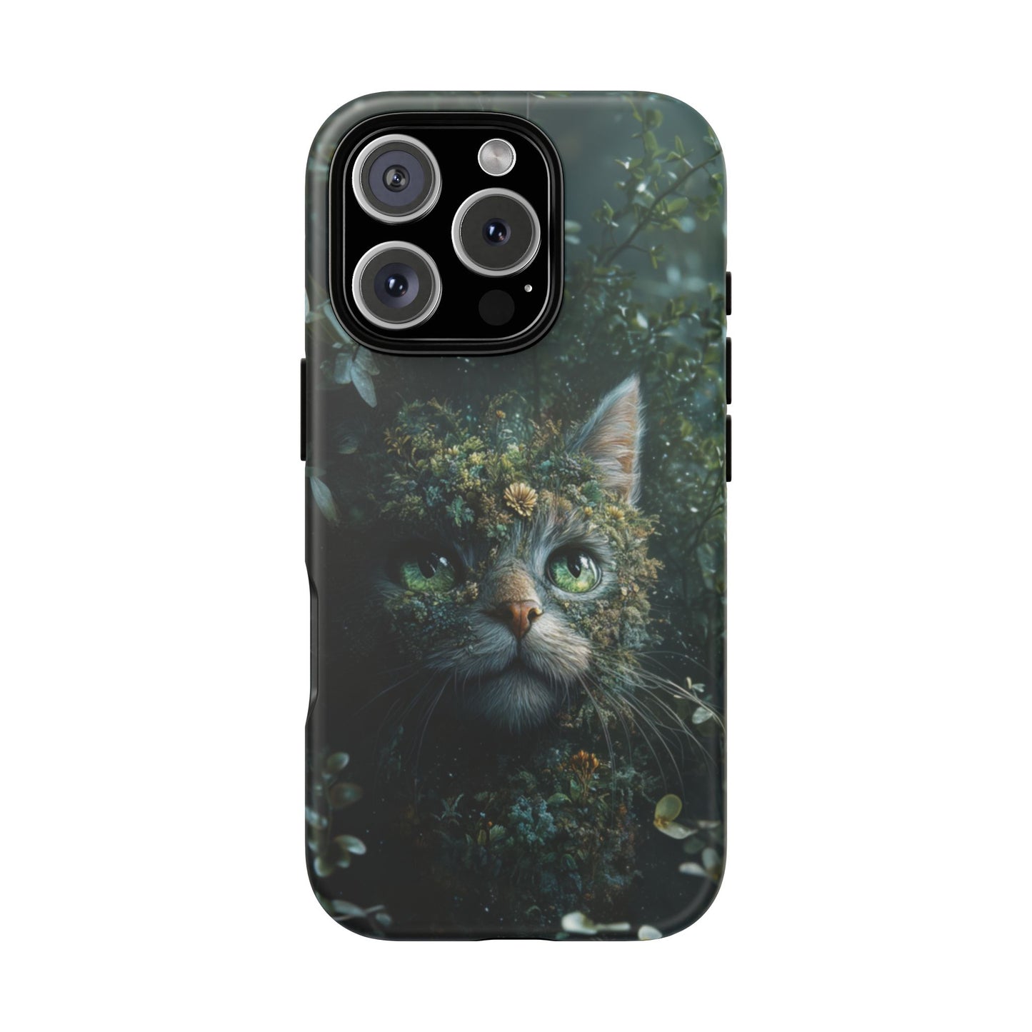 Forest Fantasy Cat Phone Case – iPhone, Google Pixel, Samsung Galaxy