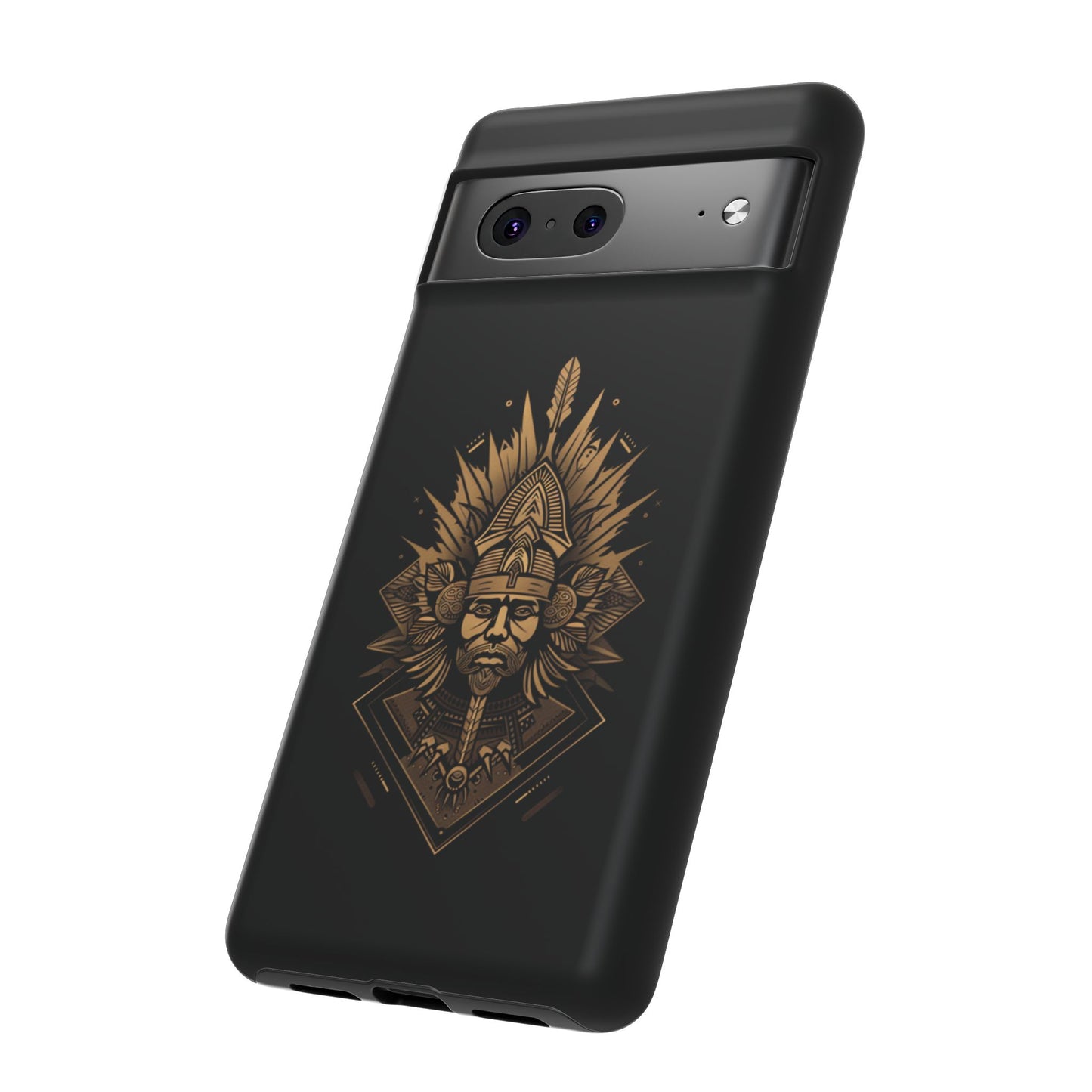 Golden Warrior Guardian - iPhone, Google Pixel, Samsung Galaxy