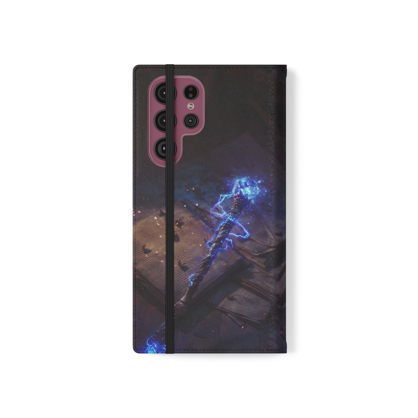 Lightning Staff - Wallet Flip Case