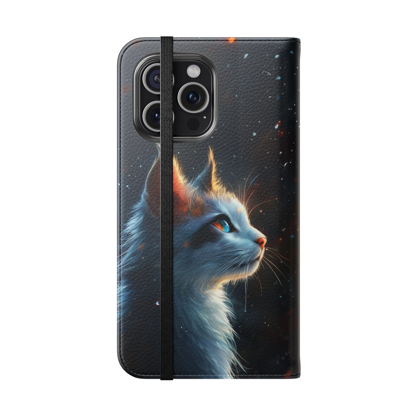 Starlight Cat - Wallet Flip Case