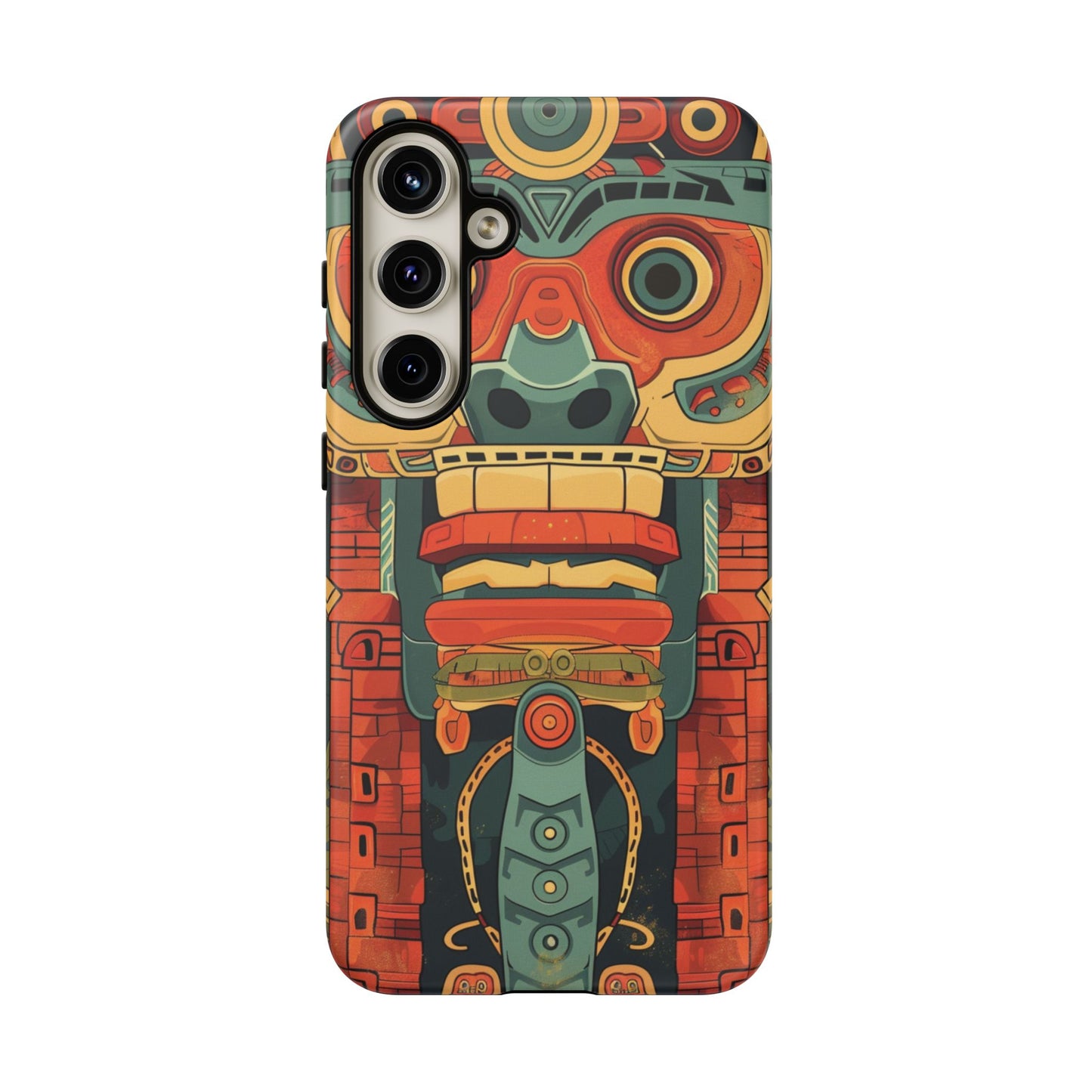 Vivid Ancient Glyphs Phone Case - iPhone, Google Pixel, Samsung