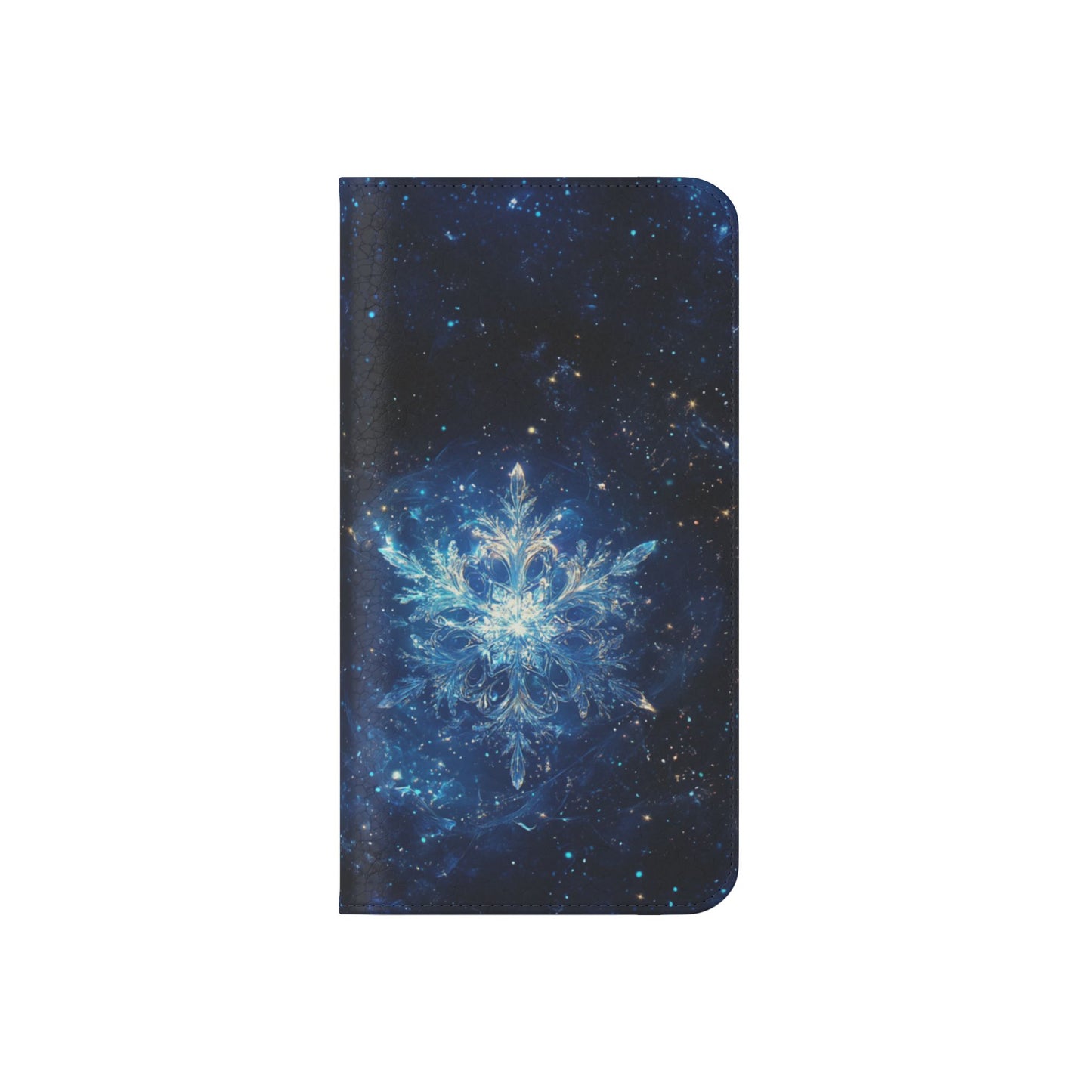 Cosmic Snowflake - Wallet Flip Case