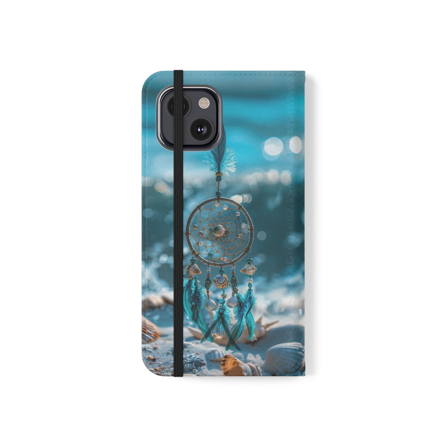 Ocean Beach Dreamcatcher - Wallet Flip Case