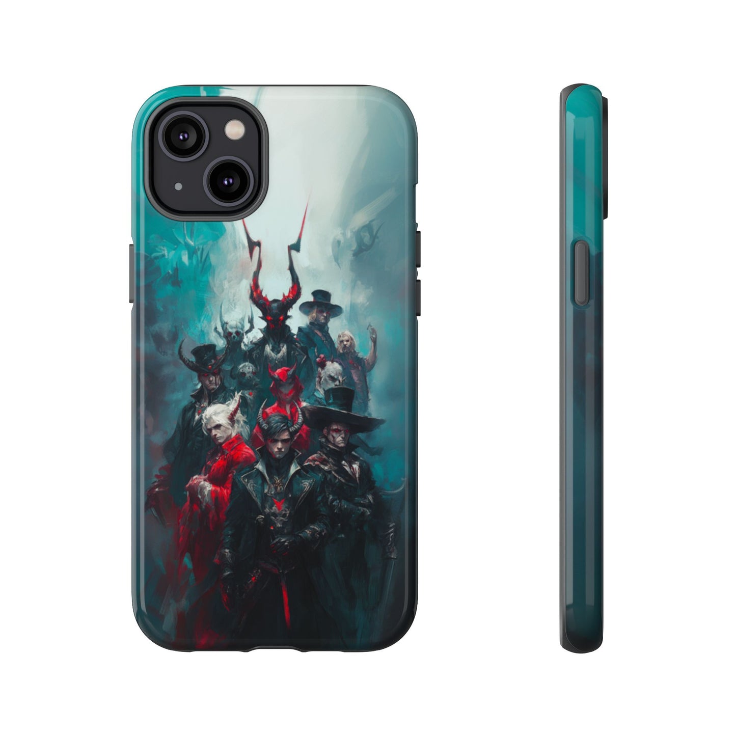Dark Fantasy Demon Hunters - Tough iPhone Case