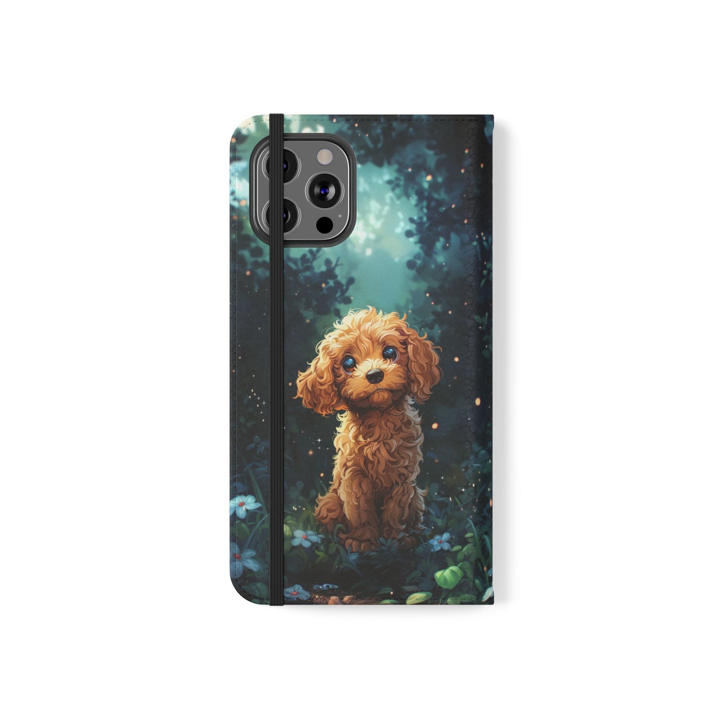 Forest Poodle - Wallet Flip Case