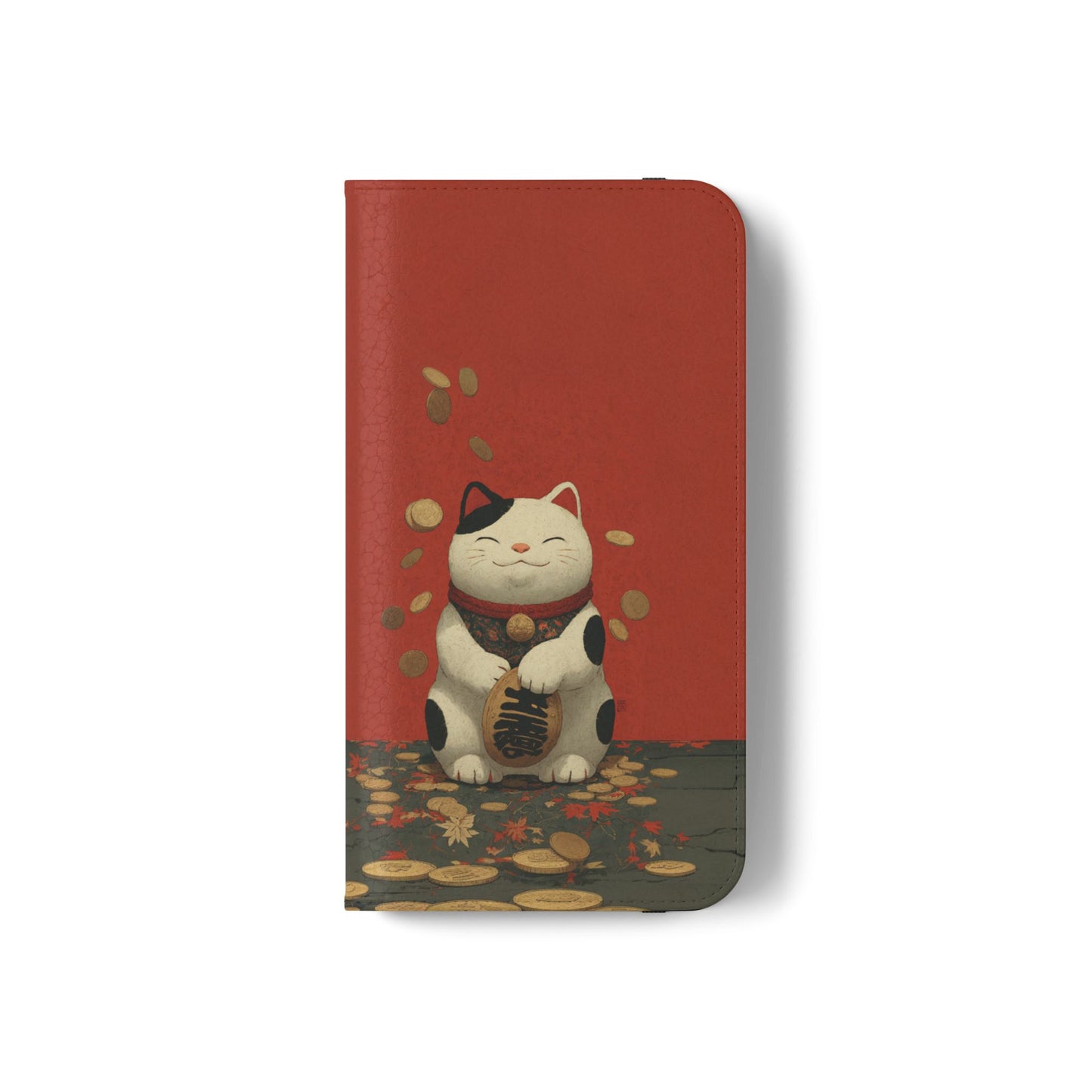 Lucky Cat - Wallet Flip Case