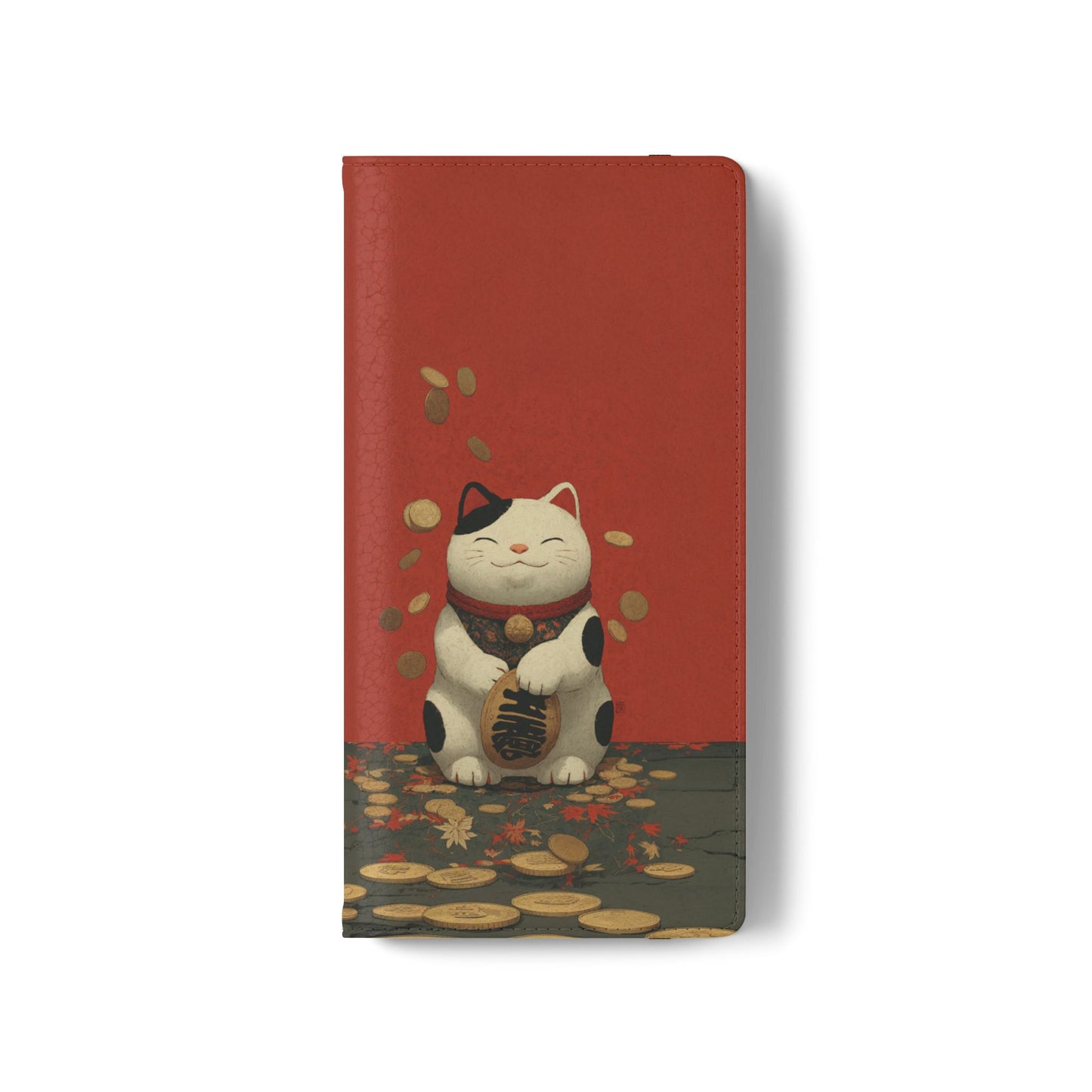 Lucky Cat - Wallet Flip Case
