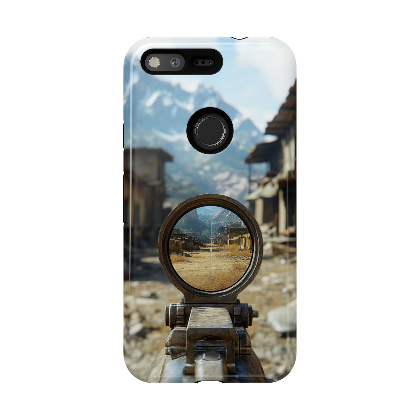 Desert Sniper Focus - Tough Google Pixel Case