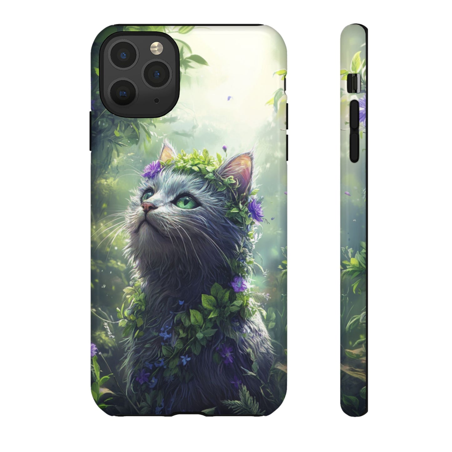 Nature’s Guardian Cat Phone Case – iPhone, Google Pixel, Samsung Galaxy