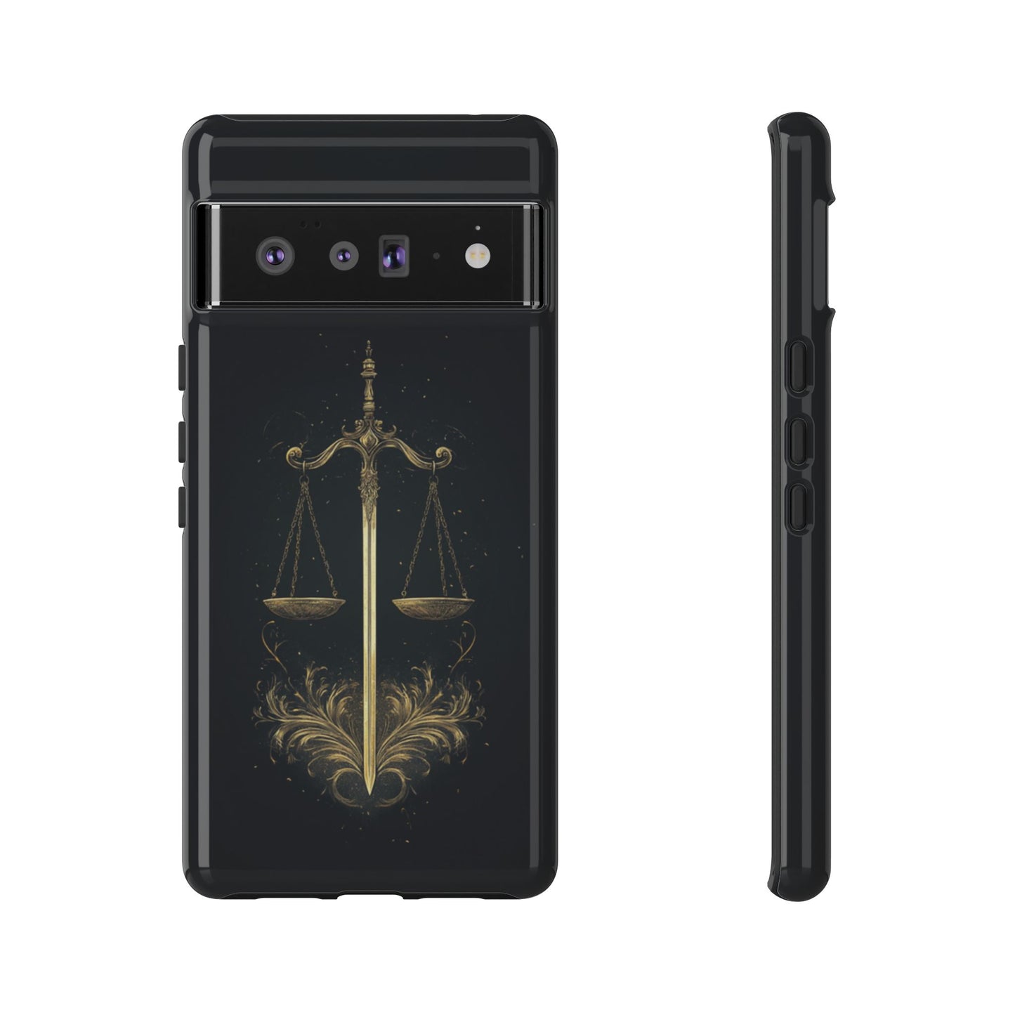 Libra Gilded Balance – Tough Google Pixel Case