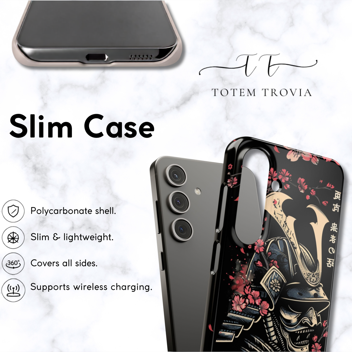 Samurai Cherry Blossom - Samsung Galaxy Case