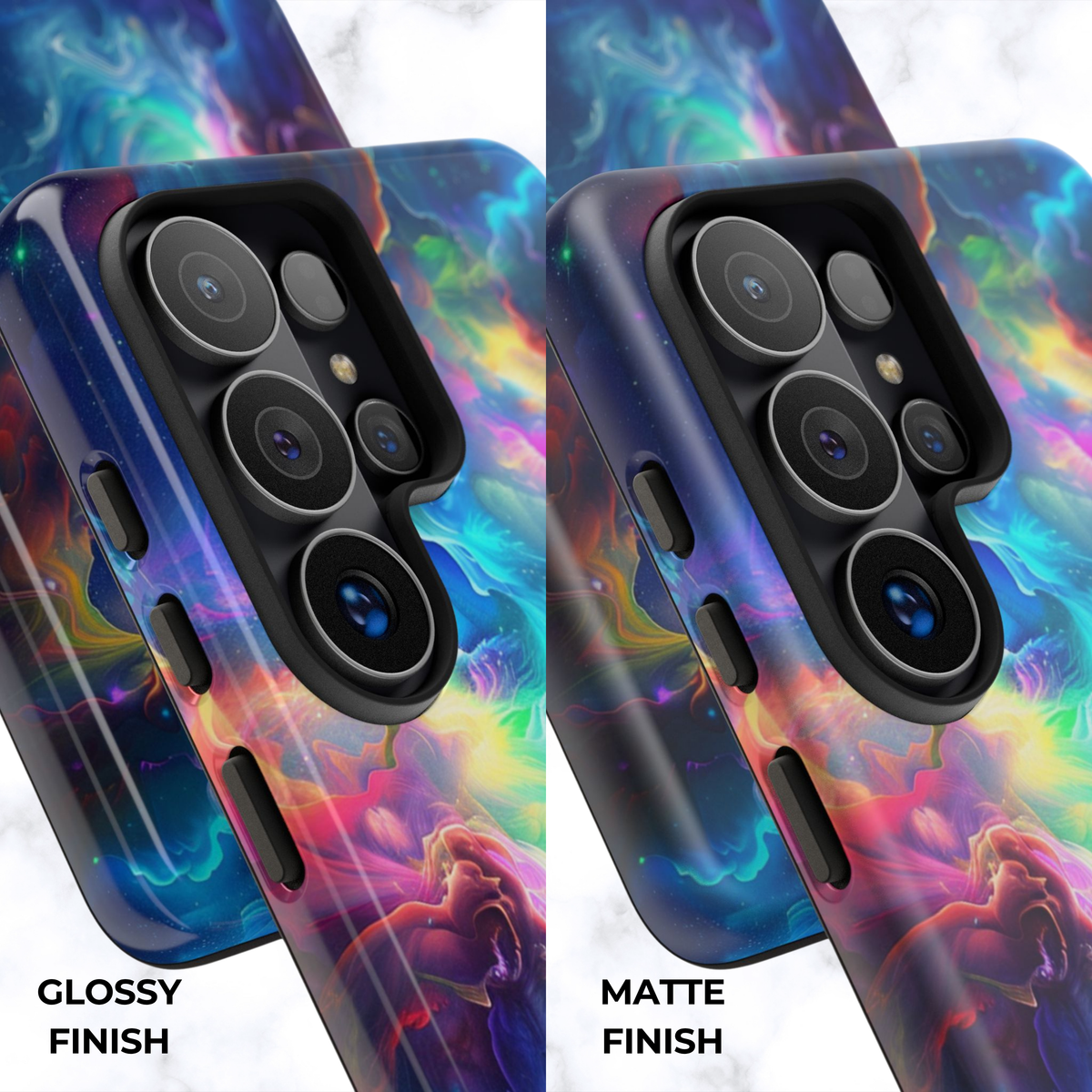Rainbow Nebula Swirl - Samsung Galaxy Case