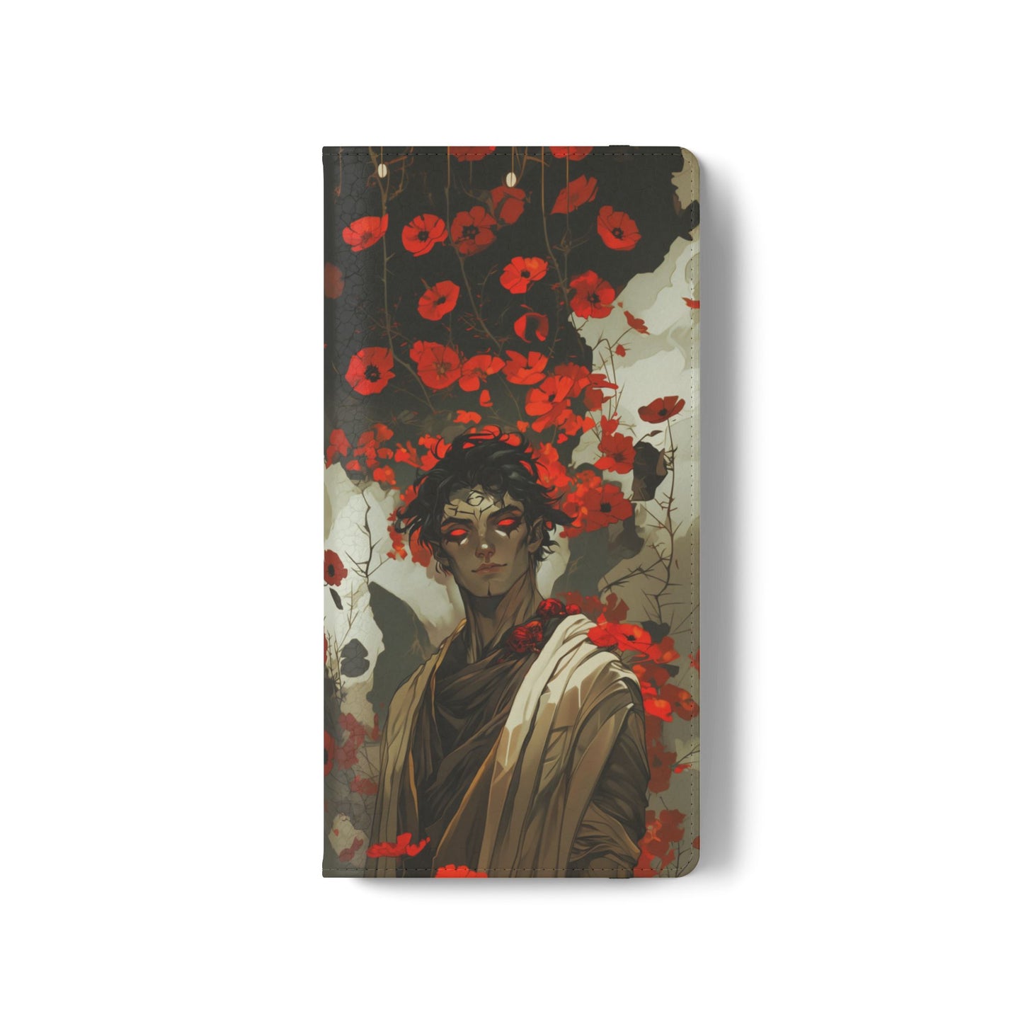 Zagreus Blood Poppies - Wallet Flip Case