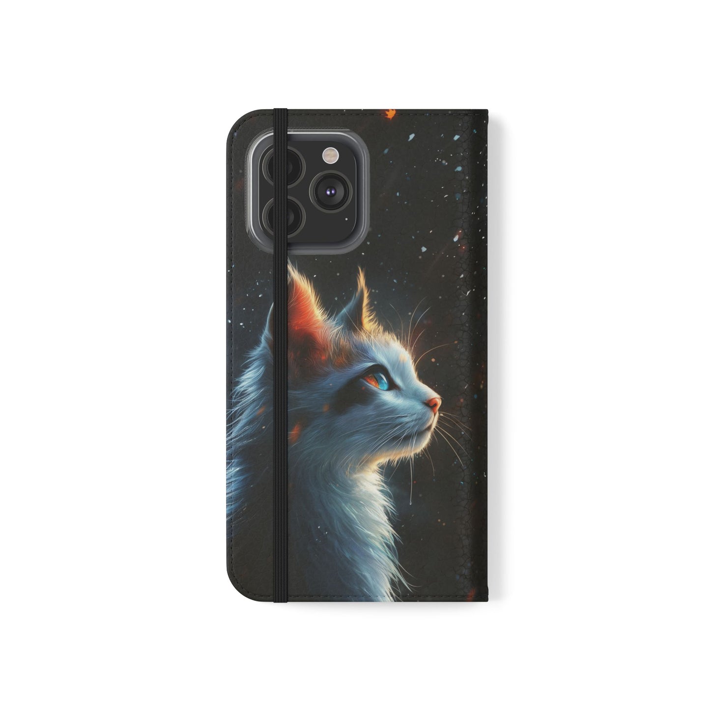 Starlight Cat - Wallet Flip Case