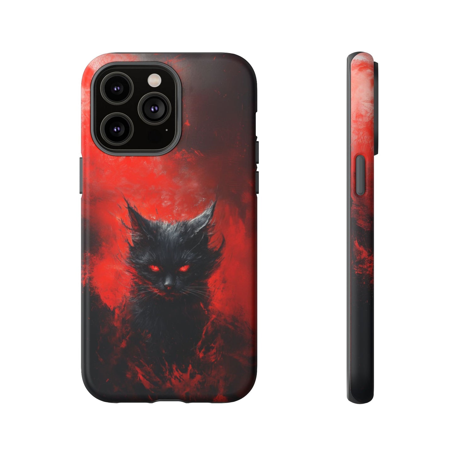 Infernal Cat Phone Case - iPhone, Google Pixel, Samsung Galaxy