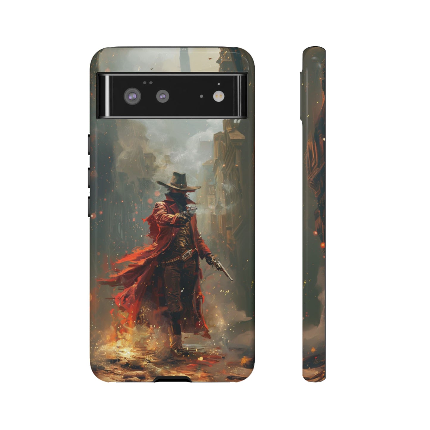 Crimson Gunslinger – Tough Google Pixel Case