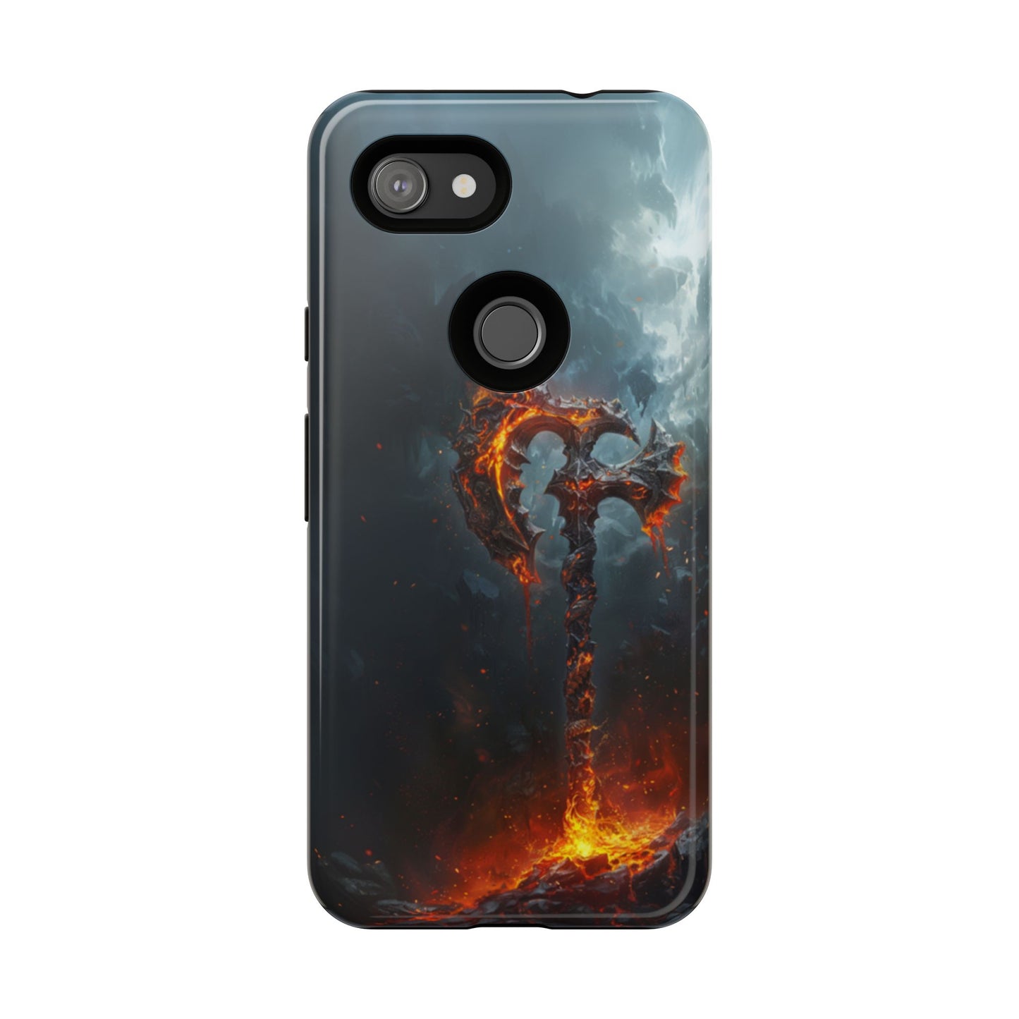 Molten War Axe - Tough Google Pixel Case