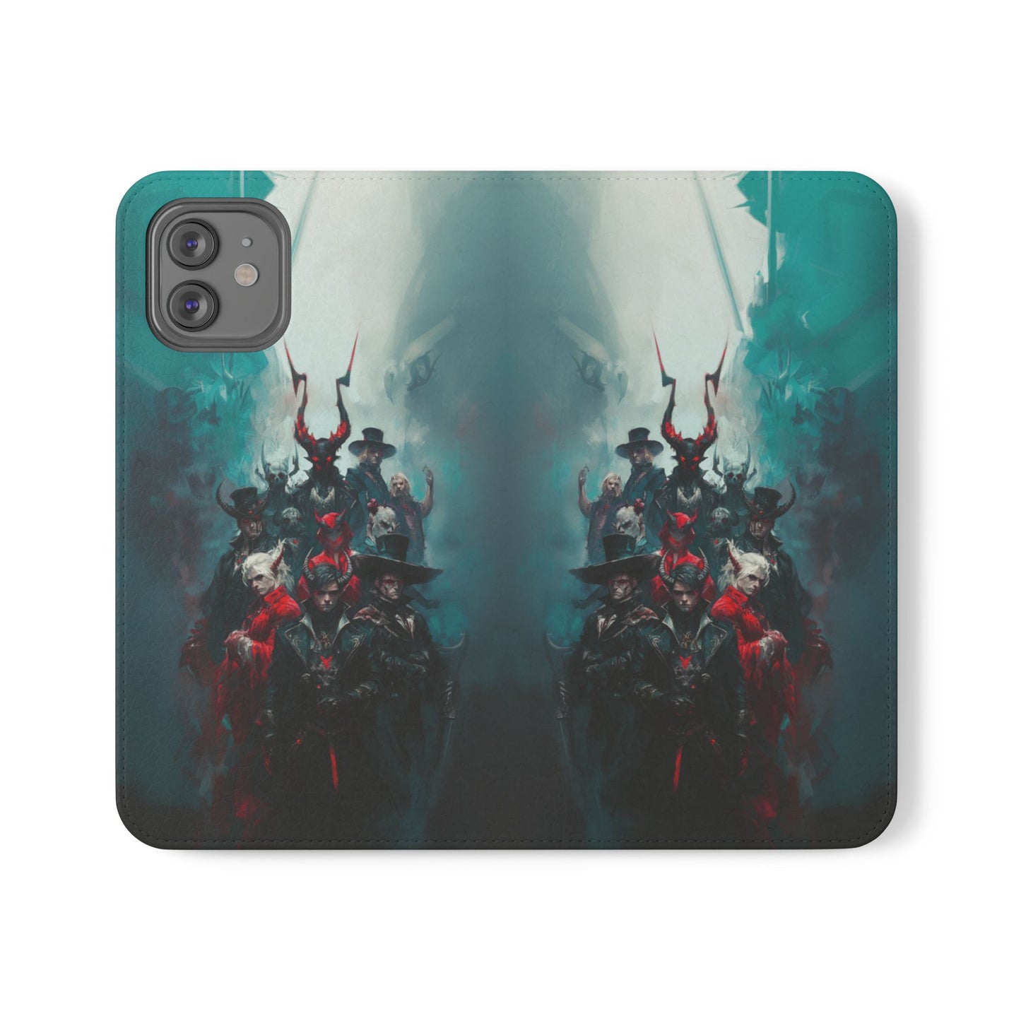 Dark Fantasy Demon Hunters - Wallet Flip Case