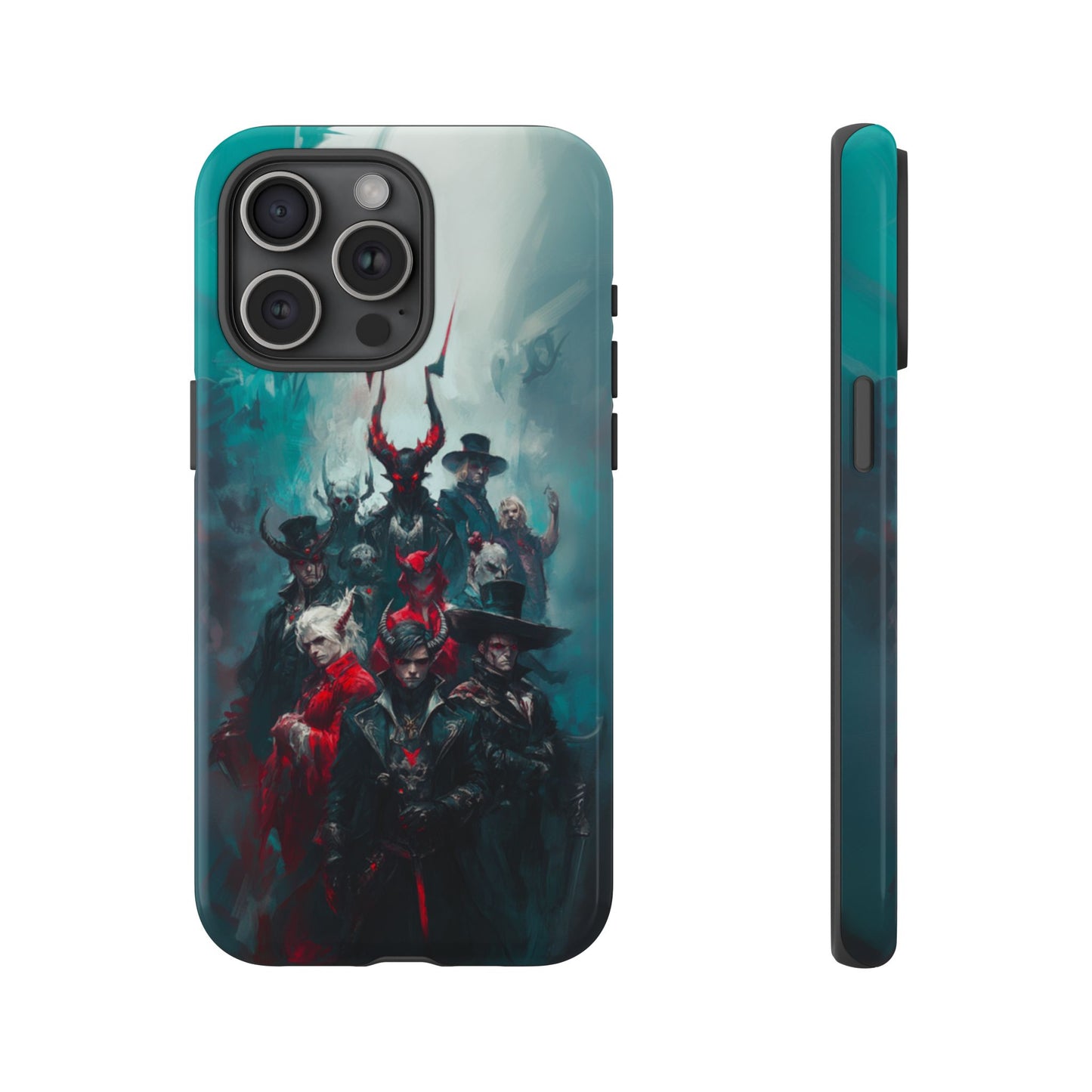 Dark Fantasy Demon Hunters - Tough iPhone Case