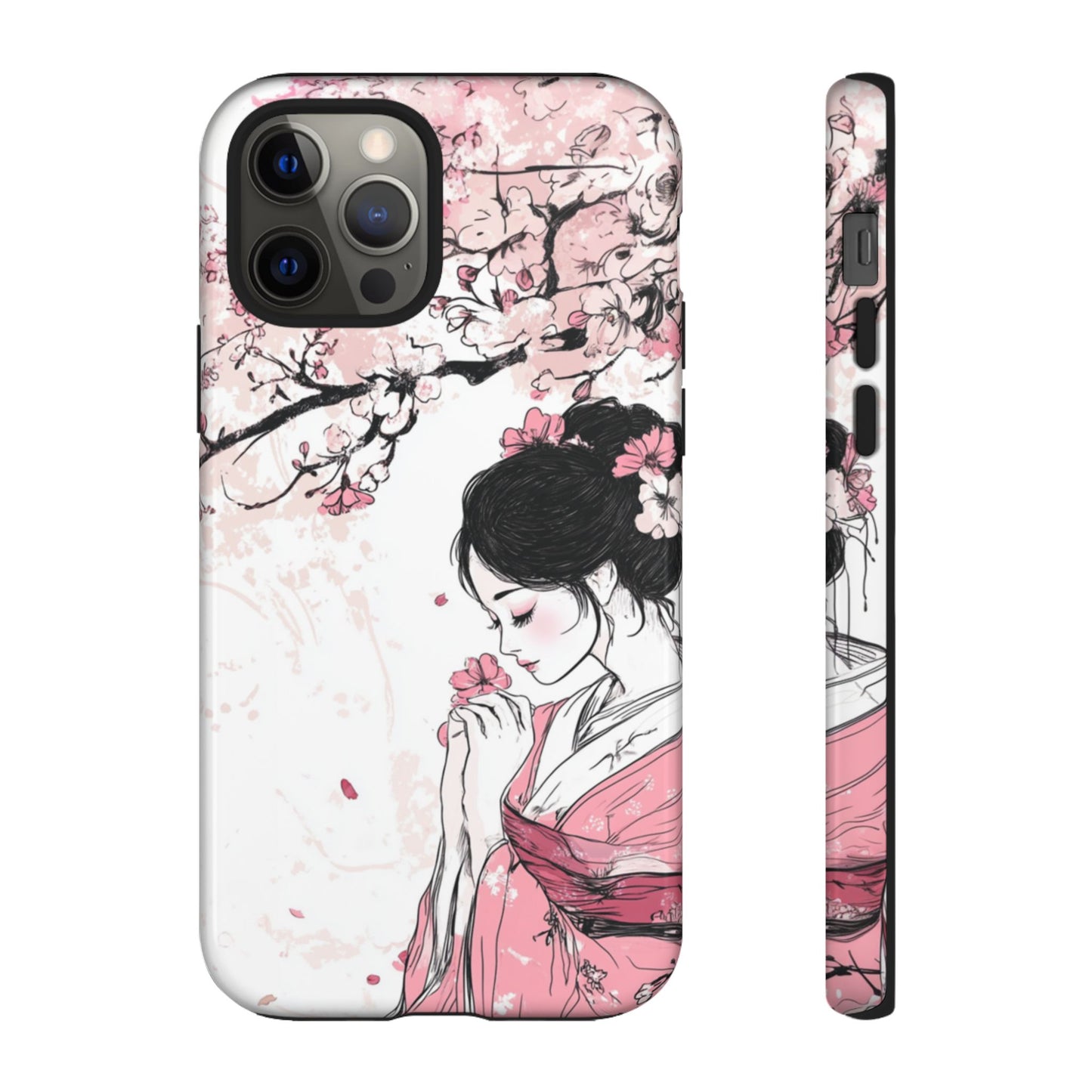 Sakura Blossom Maiden – Tough iPhone Case