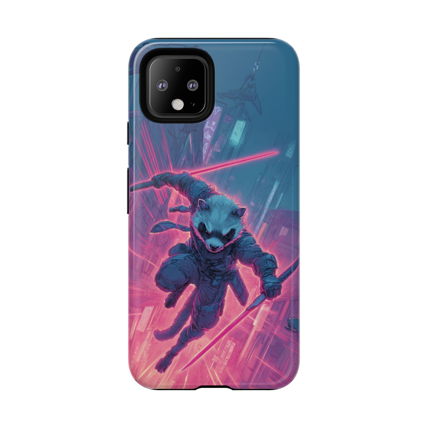 Cyberpunk Ferret - Tough Google Pixel Case