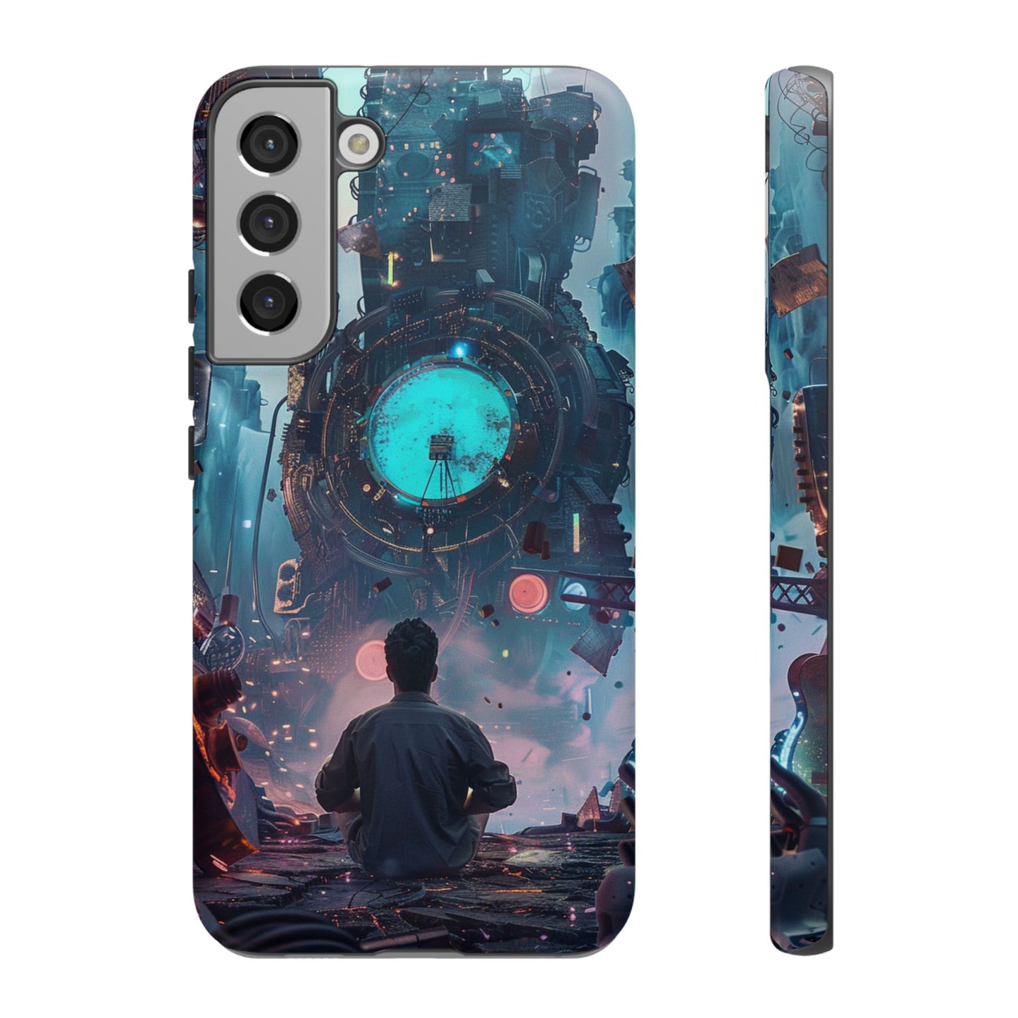 Time-Traveling Musician Phone Case - iPhone, Google Pixel, Samsung Galaxy