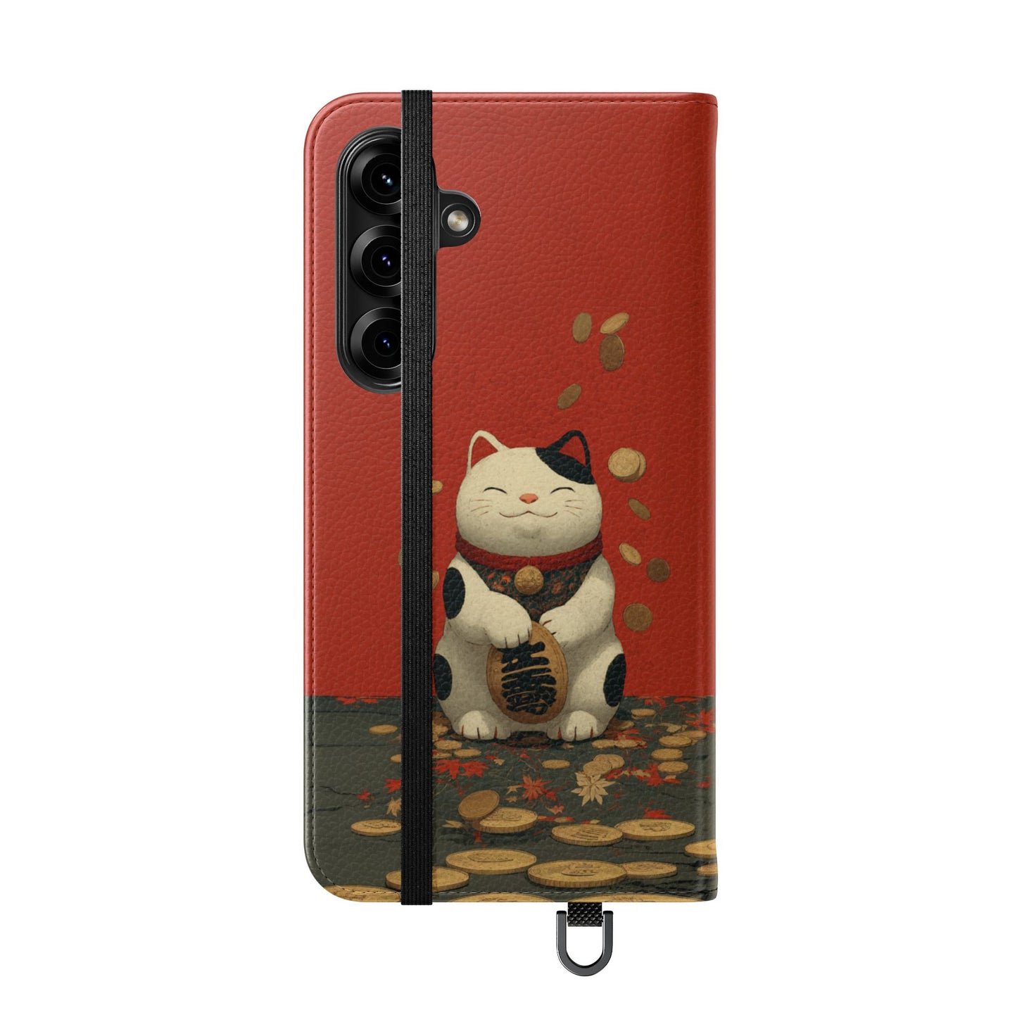 Lucky Cat - Wallet Flip Case
