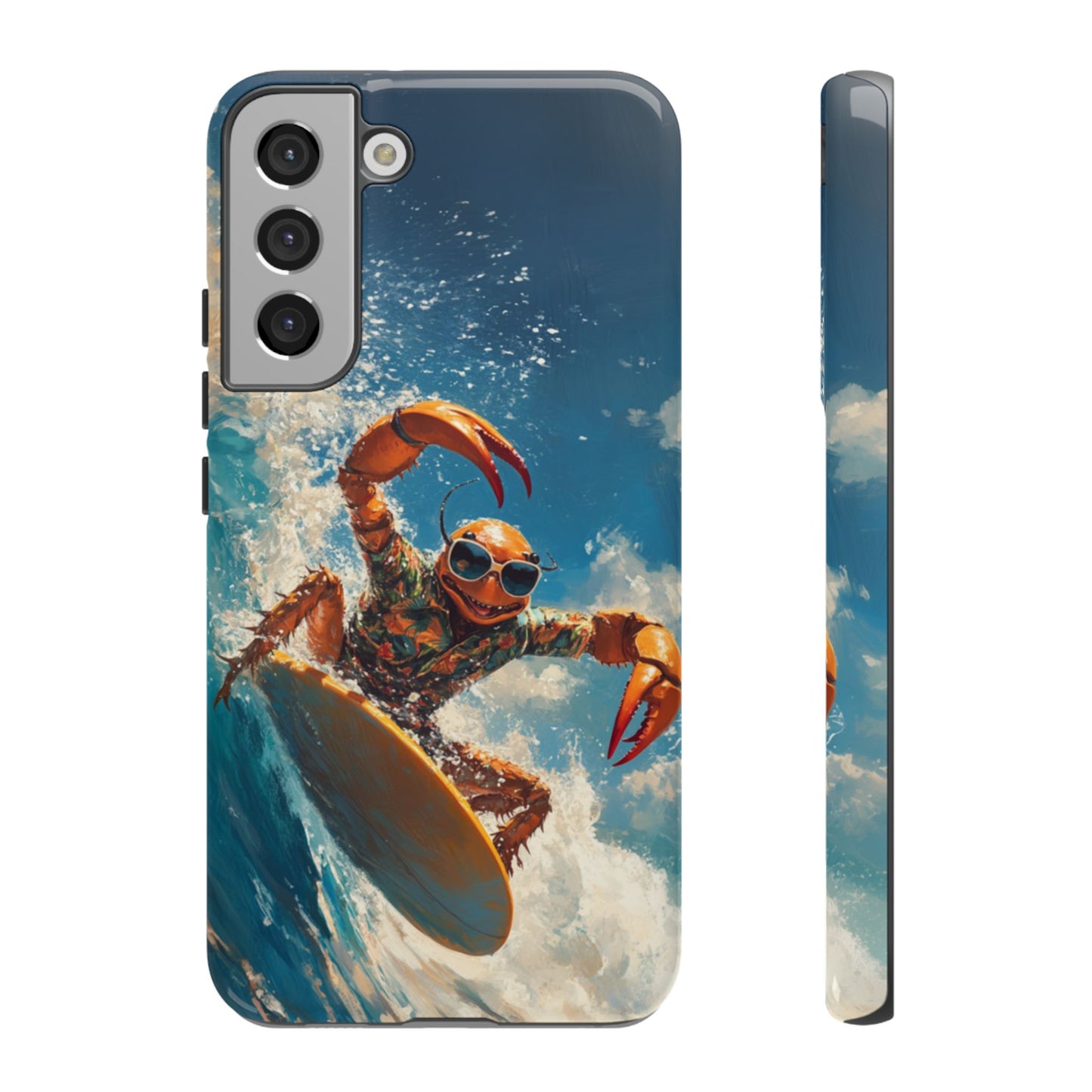 Surfing Crab - Tough Samsung Galaxy Case