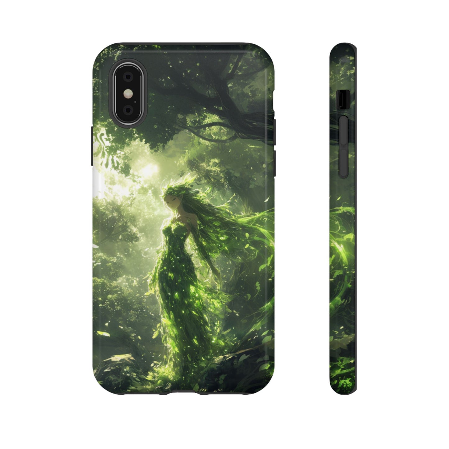 Verdant Forest Spirit - Tough iPhone Case
