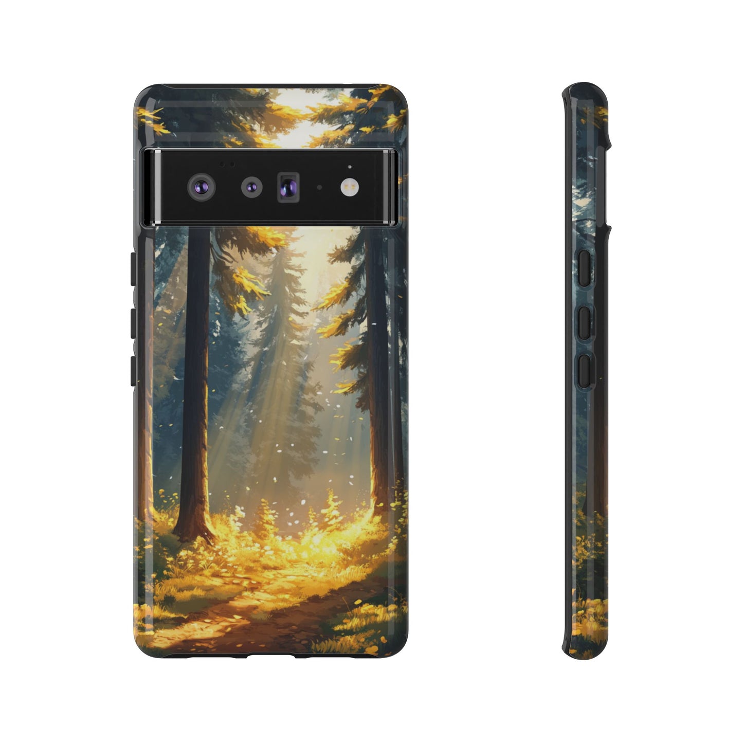 Golden Forest Path – Tough Google Pixel Case