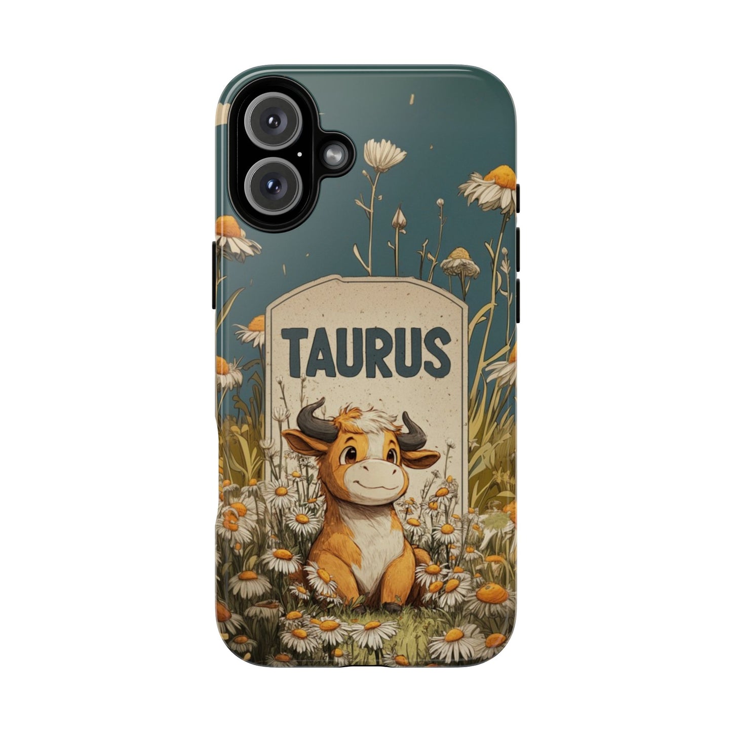Taurus Cute Calf - Tough iPhone Case