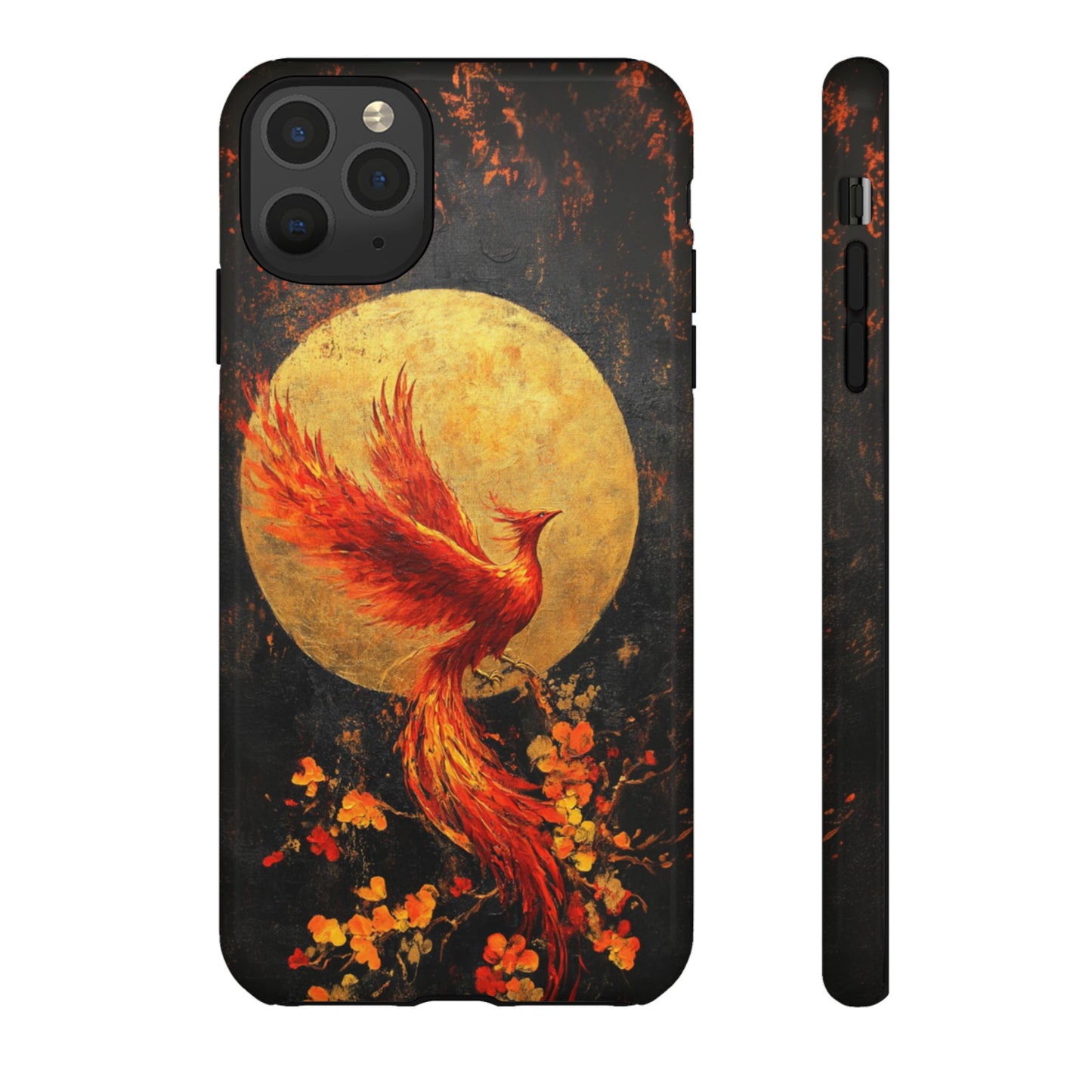 Golden Phoenix Rise – Tough iPhone Case