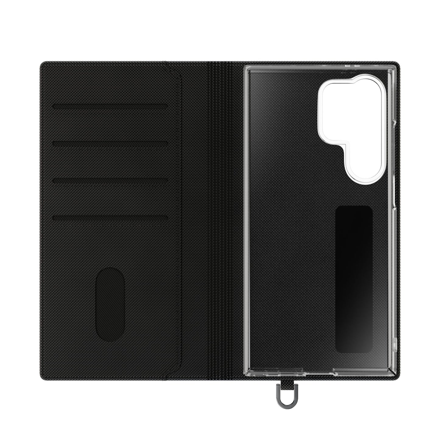 Blue Tech Matrix - Wallet Flip Case