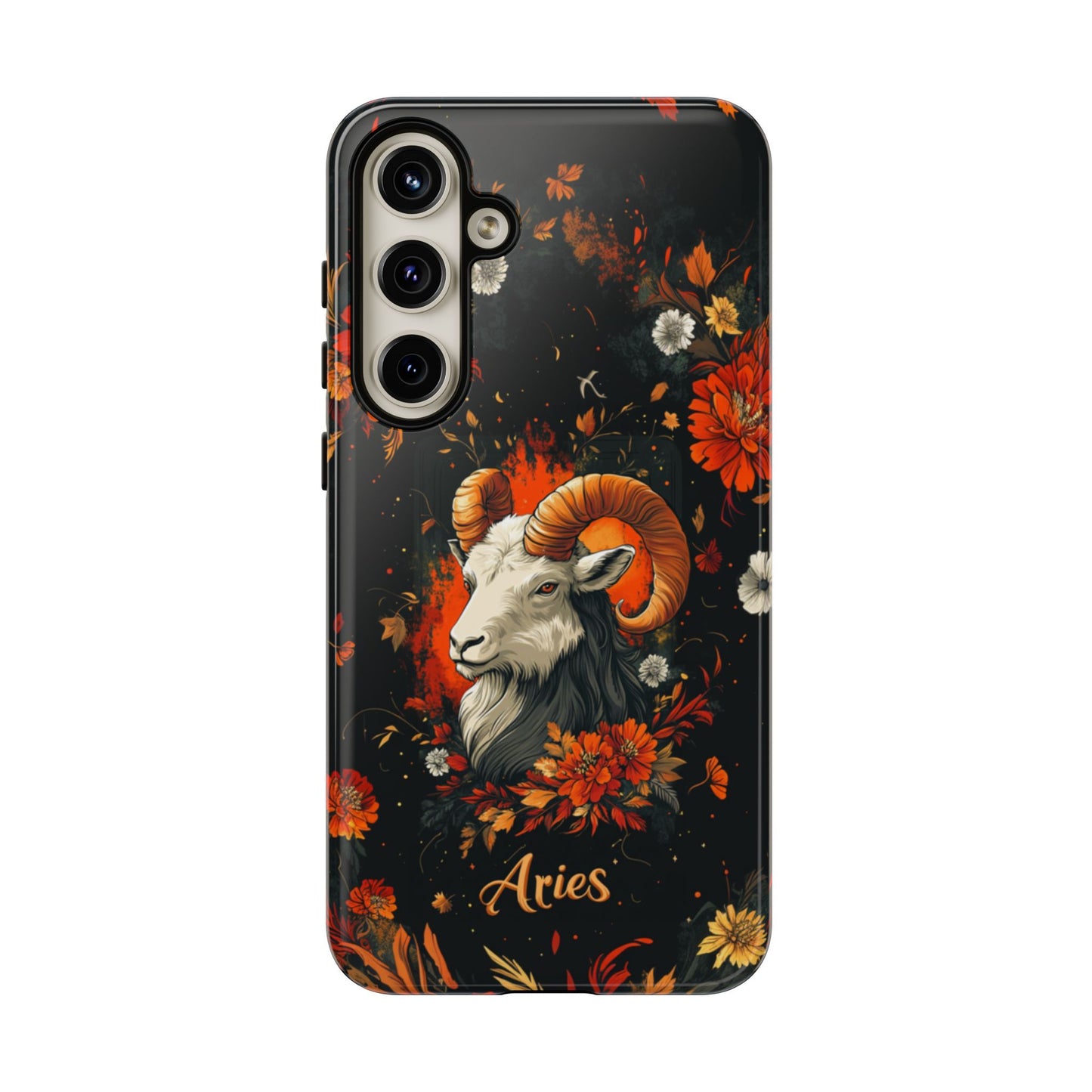 Aries Inferno Bloom Phone Case – iPhone, Google Pixel, Samsung Galaxy
