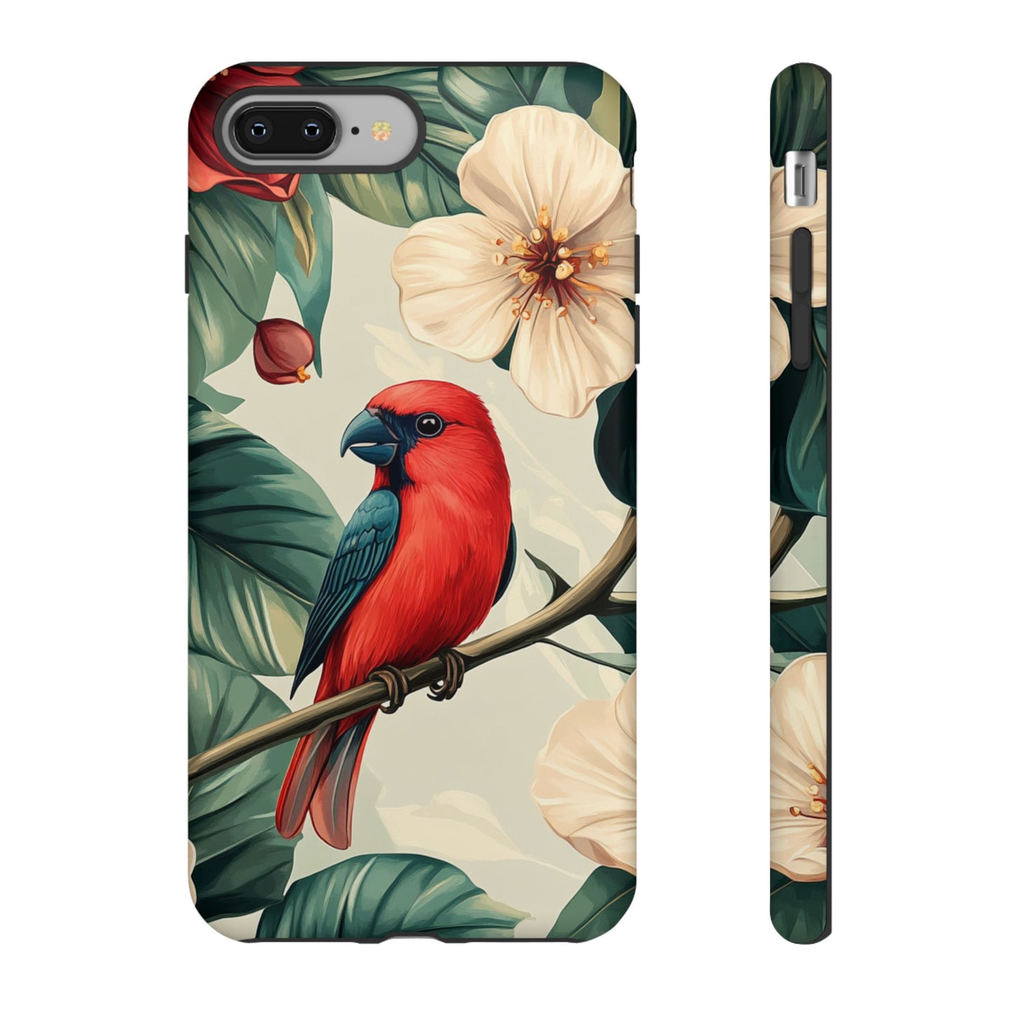 Scarlet Songbird - Tough iPhone Case