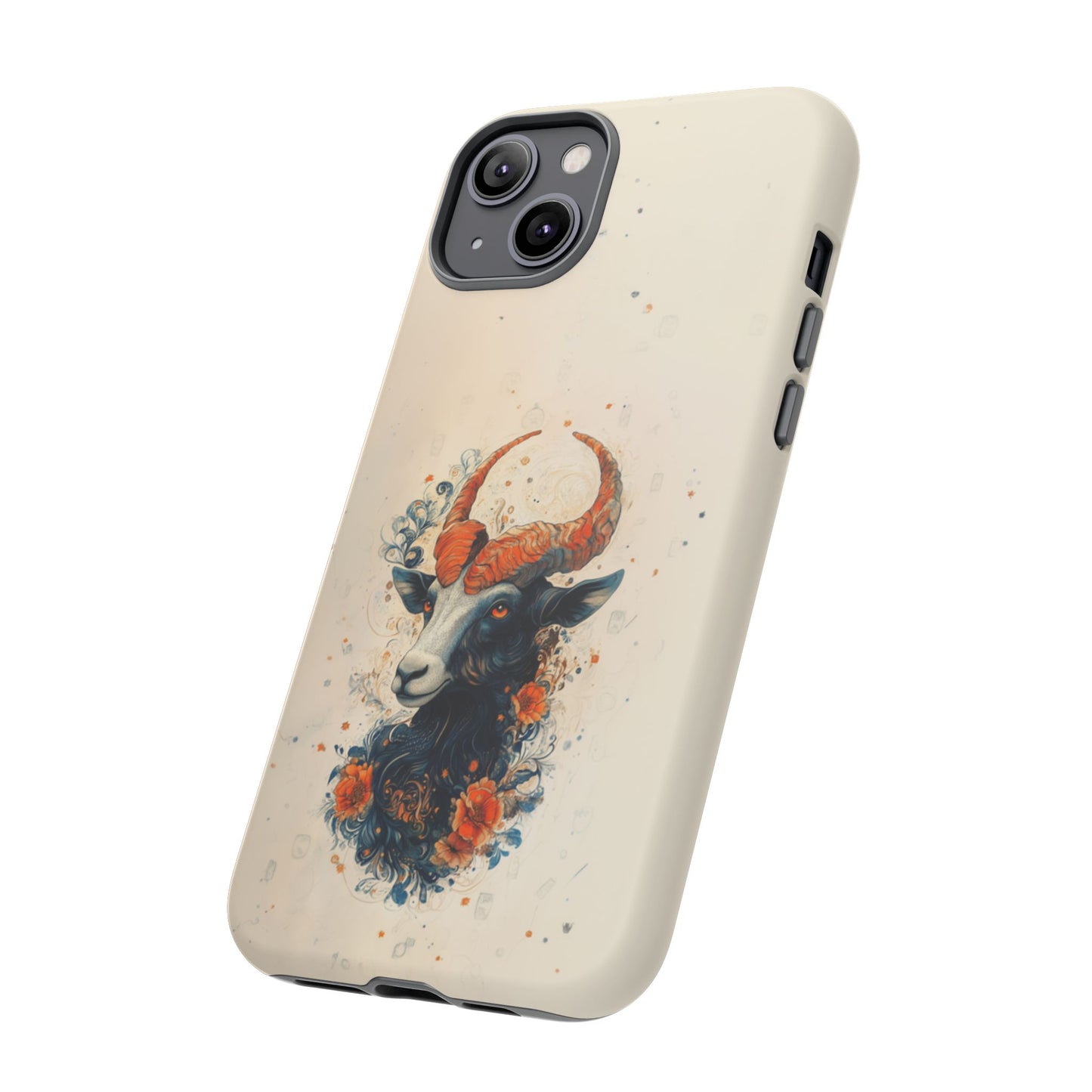 Capricorn Celestial Goat - Tough iPhone Case