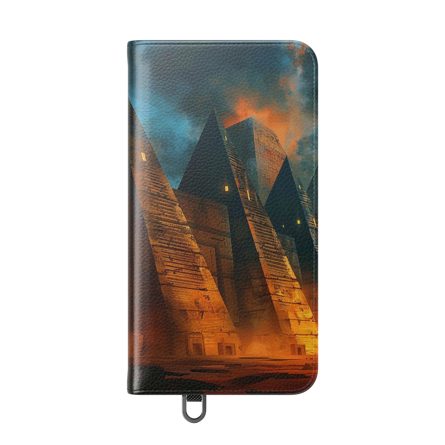 Ancient Egyptian Pyramids Sunset - Wallet Flip Case
