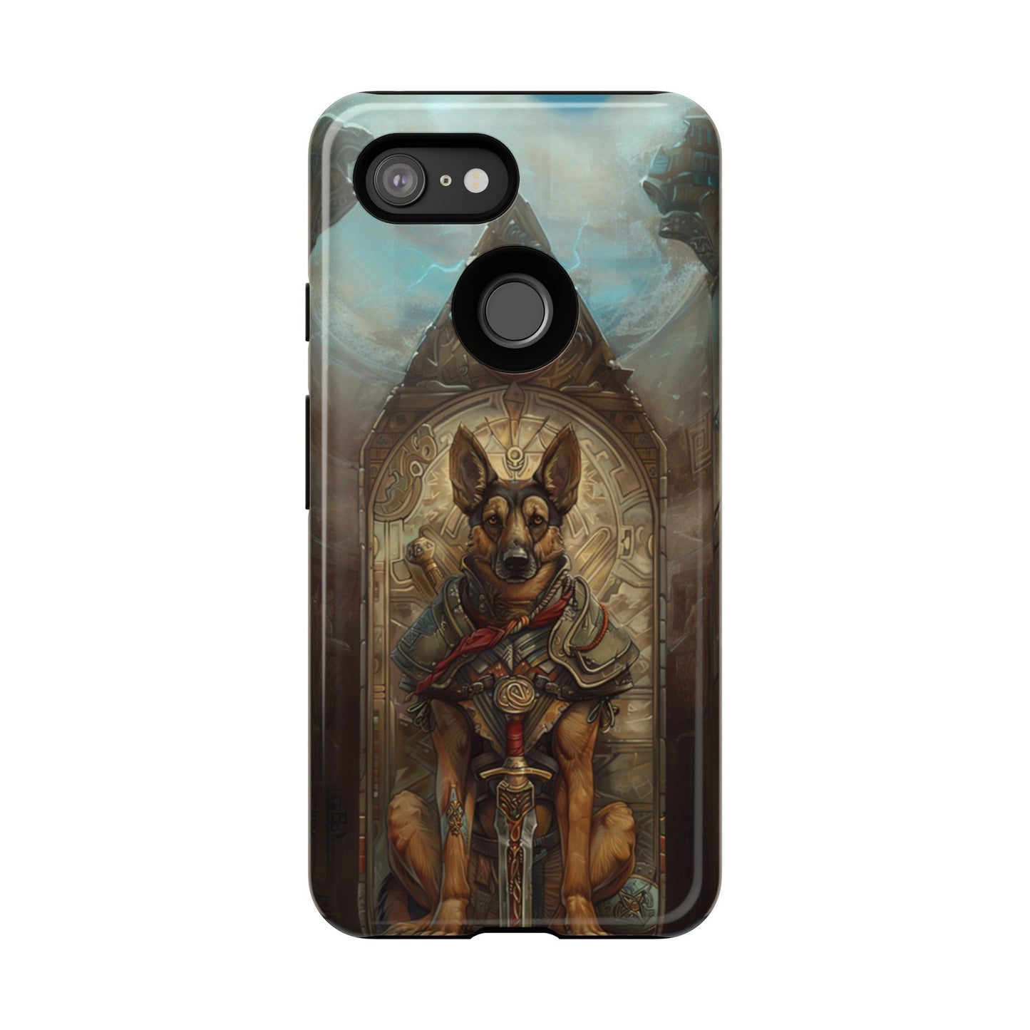 Temple Sentinel Dog – Tough Google Pixel Case