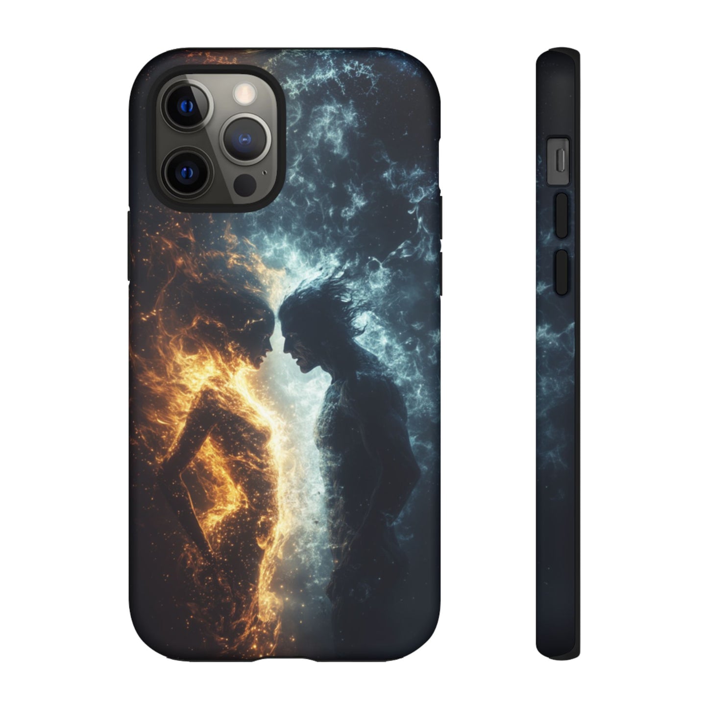 Fire & Frost Lovers - Tough iPhone Case