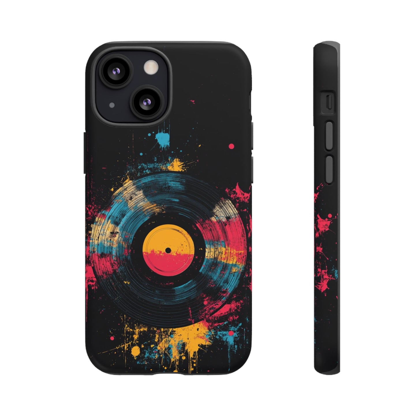 Vibrant Vinyl Record Phone Case - iPhone, Google Pixel, Samsung Galaxy