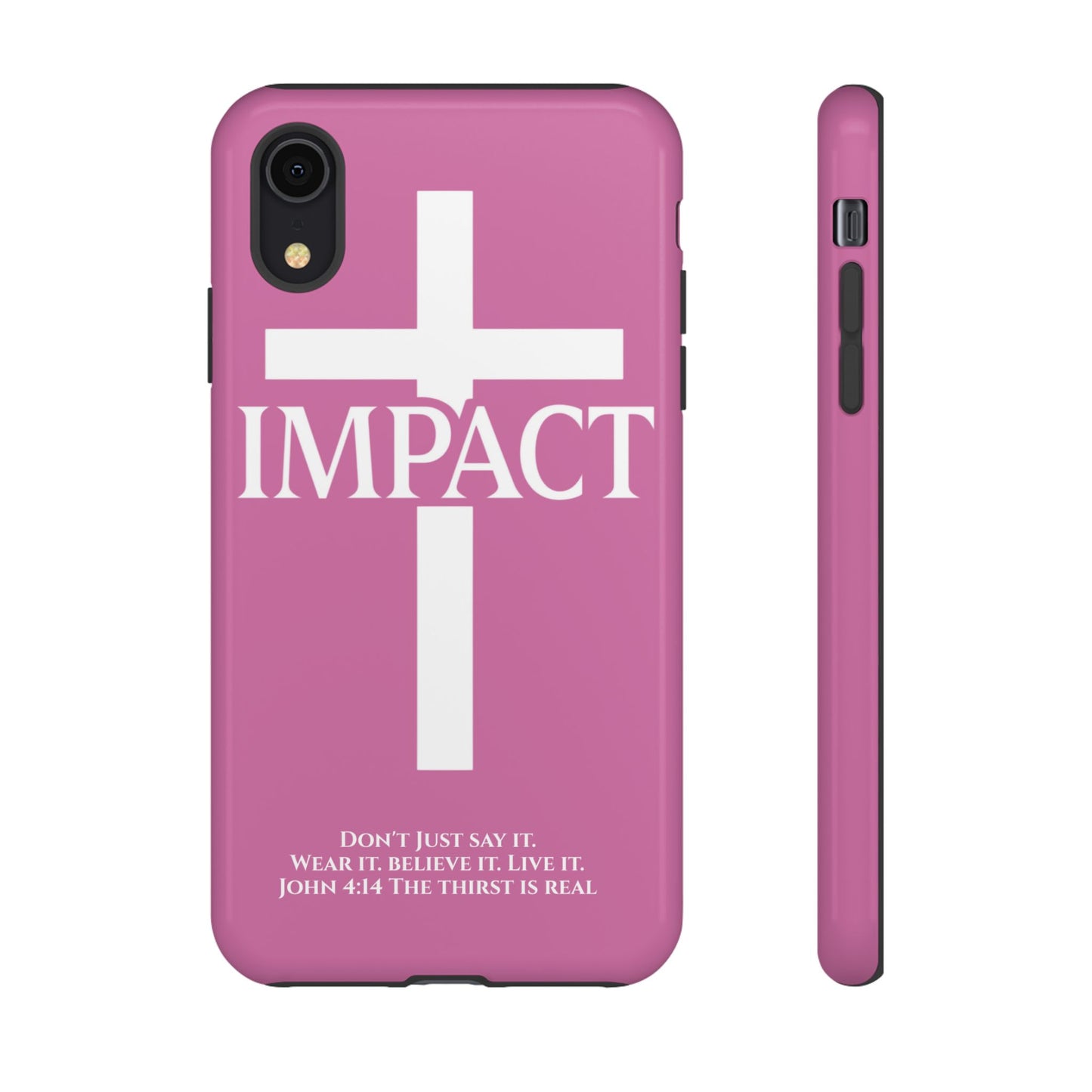 Impact Pink - Tough iPhone Case