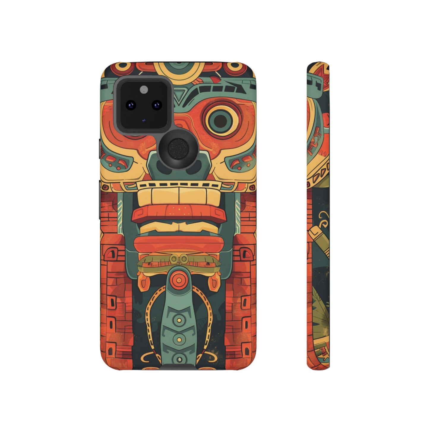 Vivid Ancient Glyphs Phone Case - iPhone, Google Pixel, Samsung