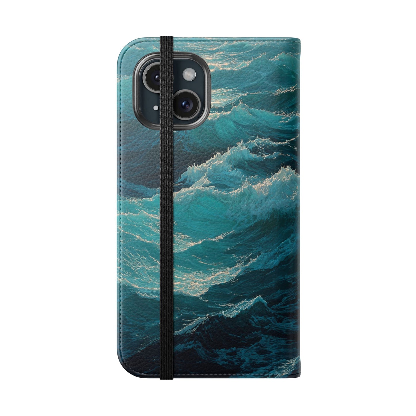 Ocean Waves - Wallet Flip Case