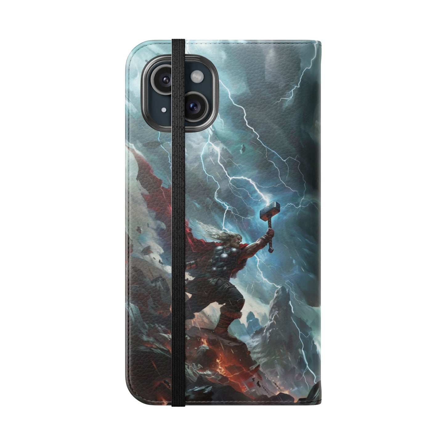 Thor Lightning Storm - Wallet Flip Case