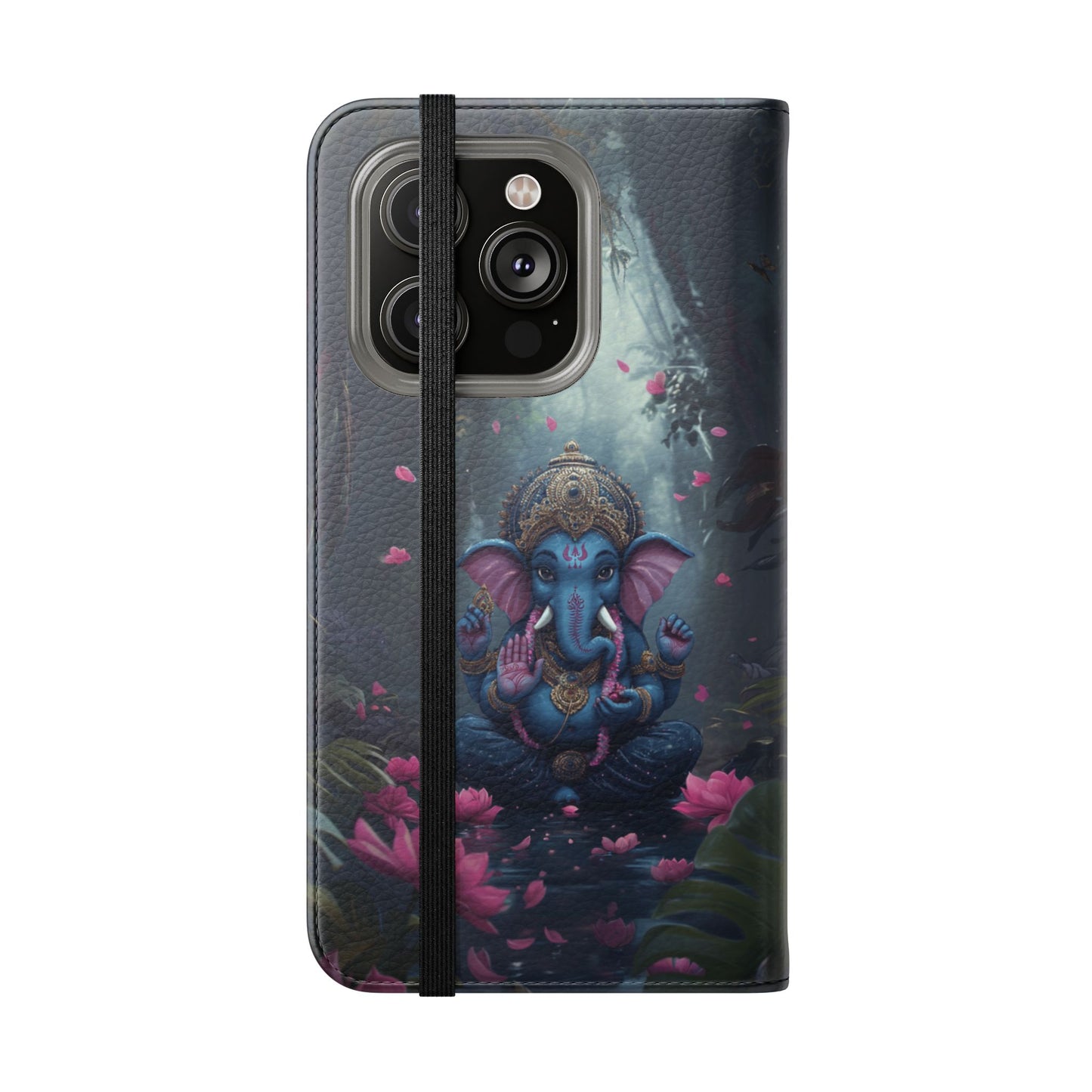 Ganesha Lotus - Wallet Flip Case